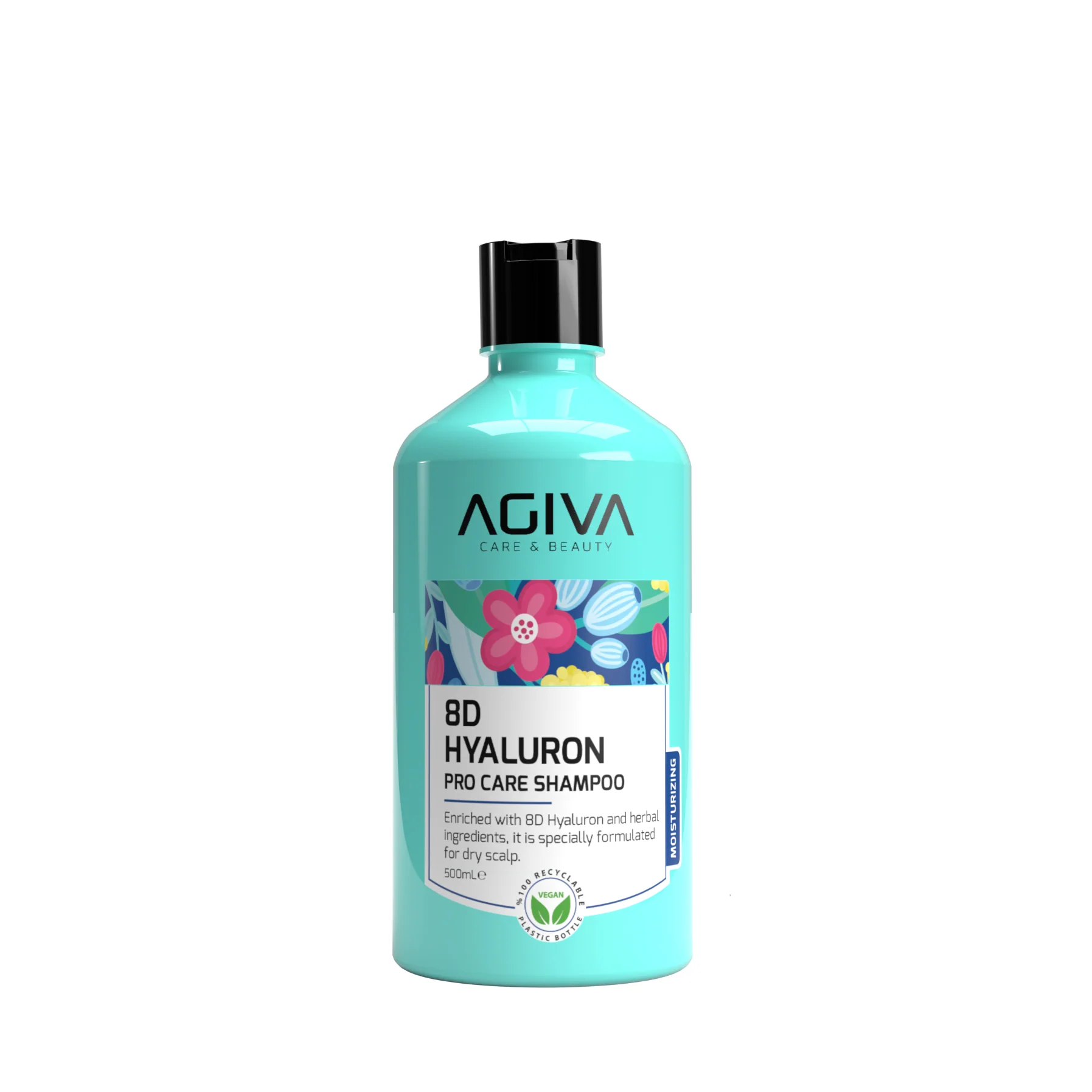 Agiva 8D Hyaluron Pro Care Shampoo 500ML - Image 2