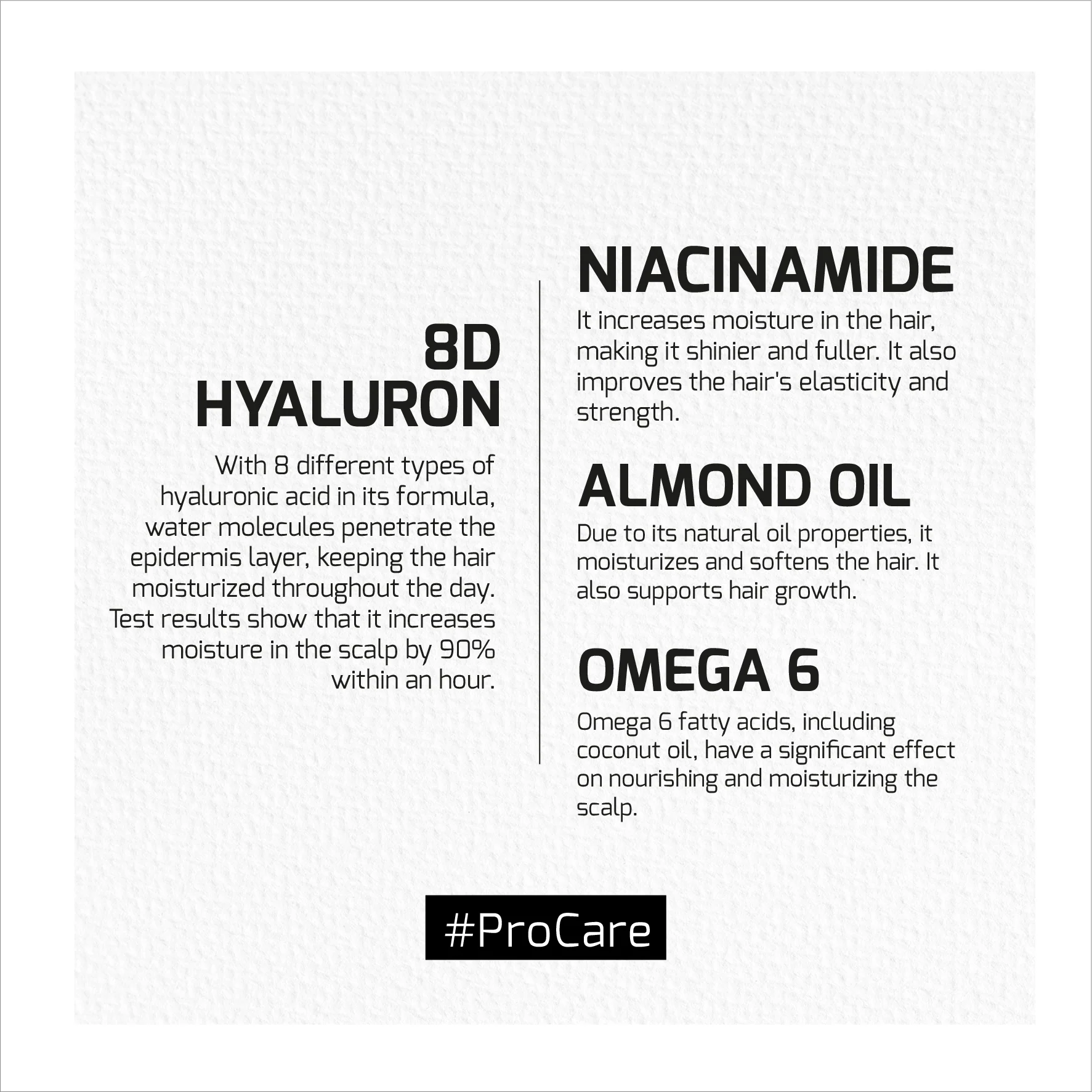 Agiva 8D Hyaluron Pro Care Shampoo 500ML - Image 4