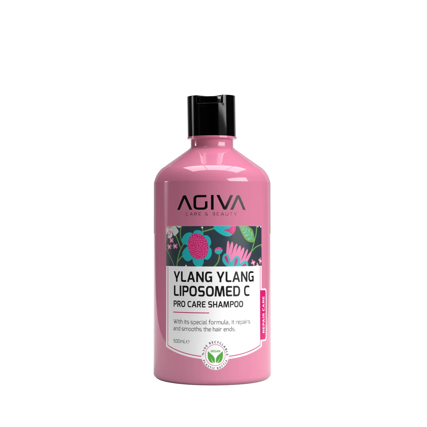 Agiva Ylang Ylang Lıpozom C Pro Care Shampoo 500ML - Image 2