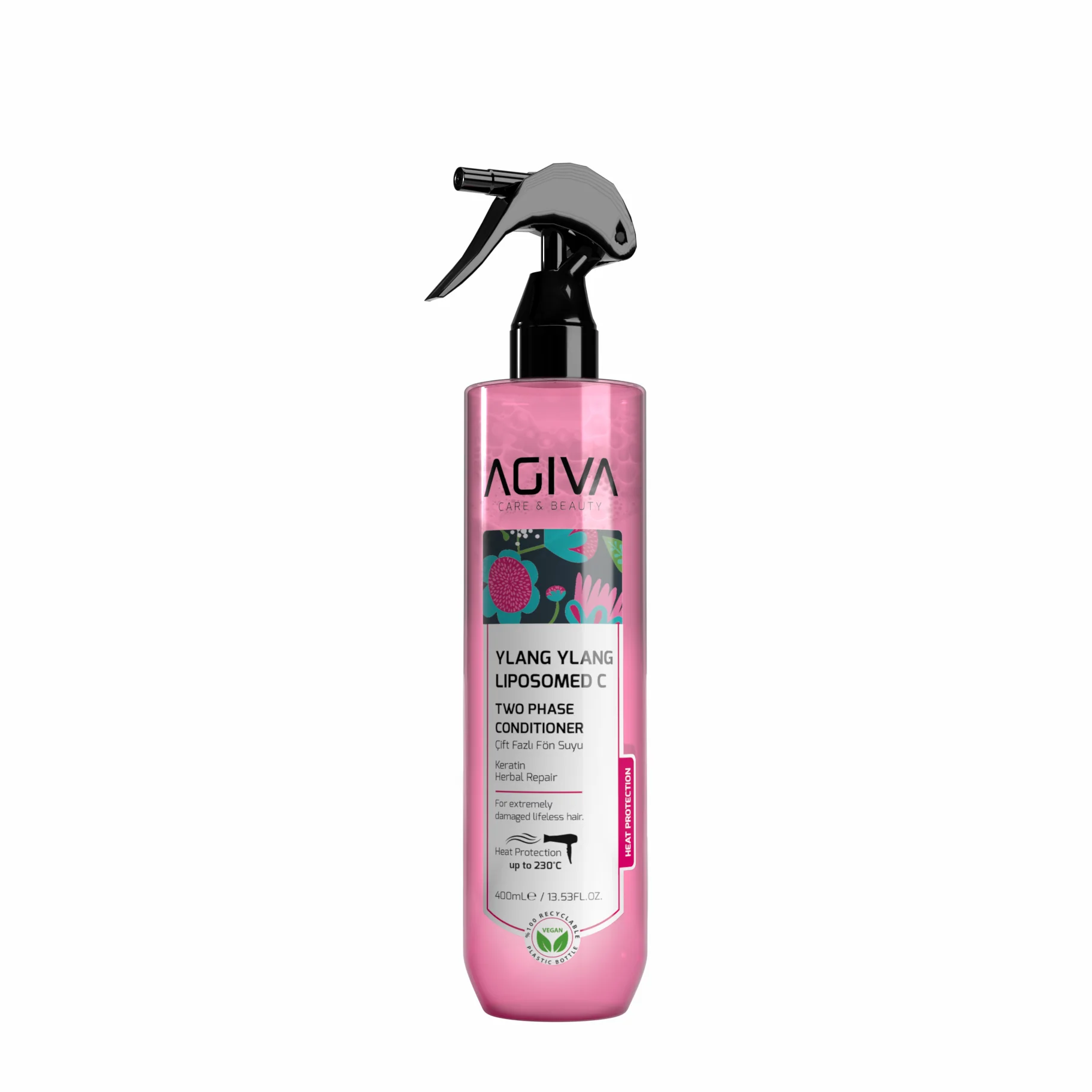 Agiva Ylang Ylang Lıpozom C Pro Care Two Phase Conditioner 400ML - Image 2