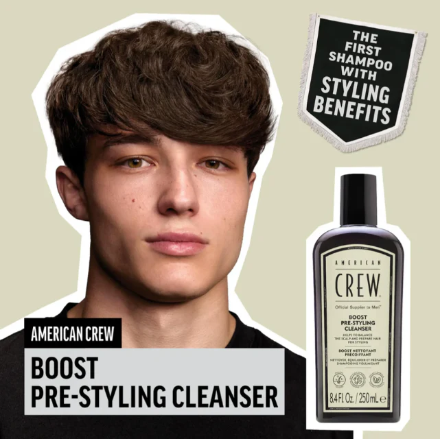 American Crew Boost Pre Styling Shampoo 250ml - Image 2