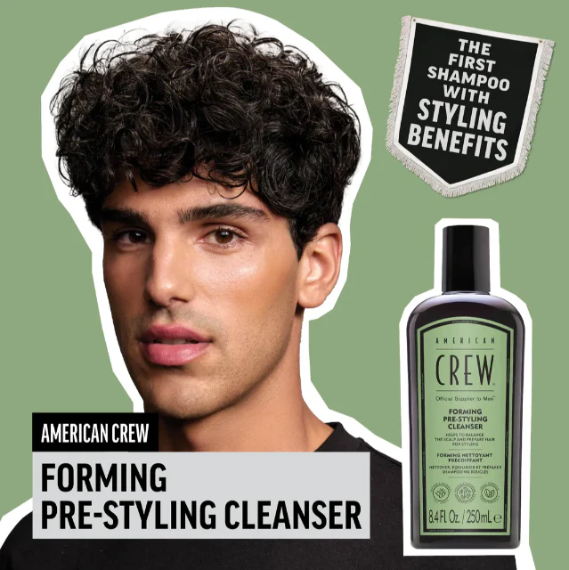 American Crew Forming Pre Styling Cleanser Shampoo 250ml - Image 2