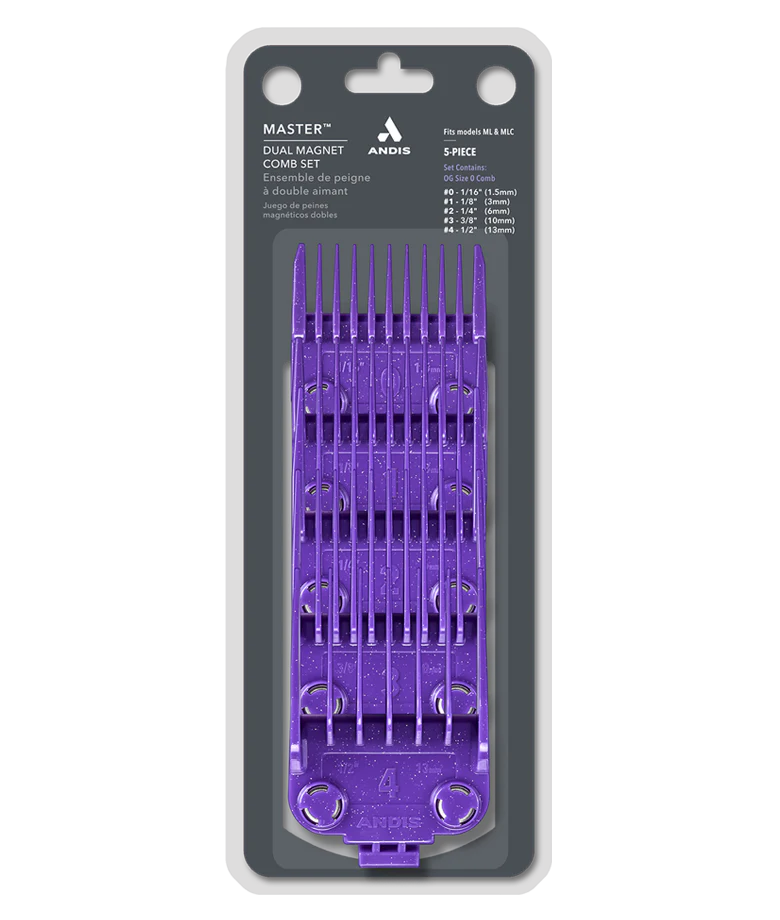 Andis Dual Magnet Small 5-Comb Set - Image 4
