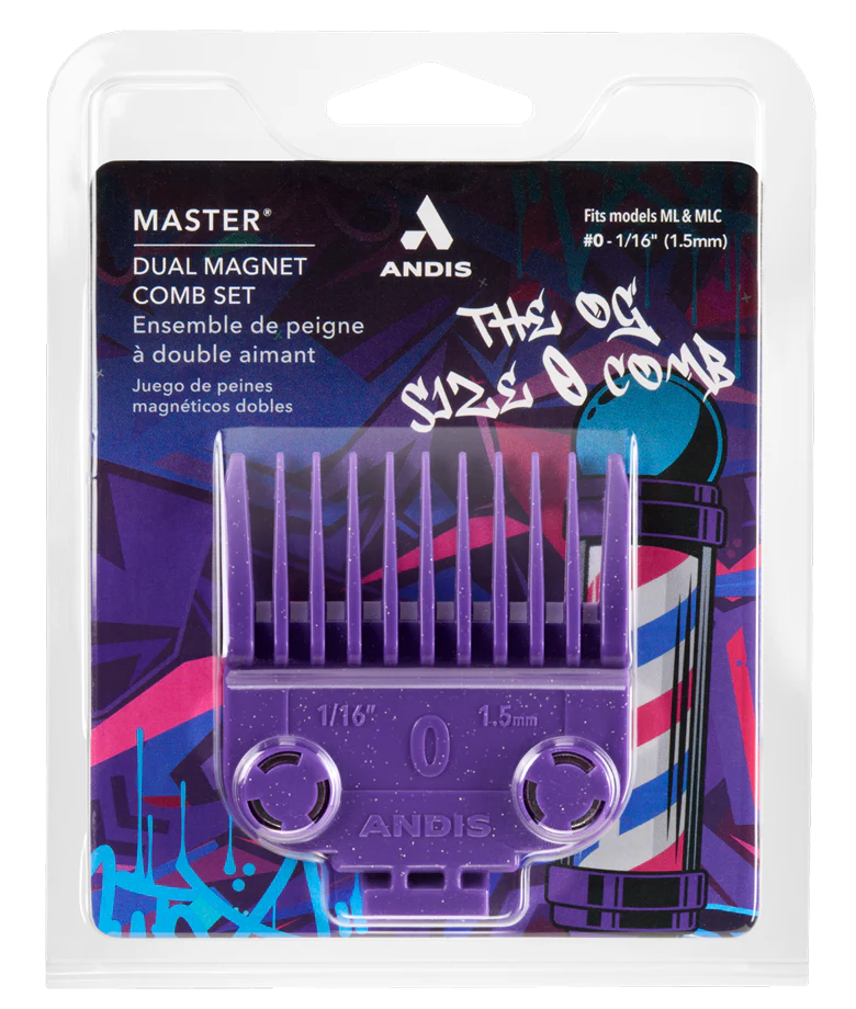 Andis Master Dual Magnet OG Size 0 Comb - Image 3