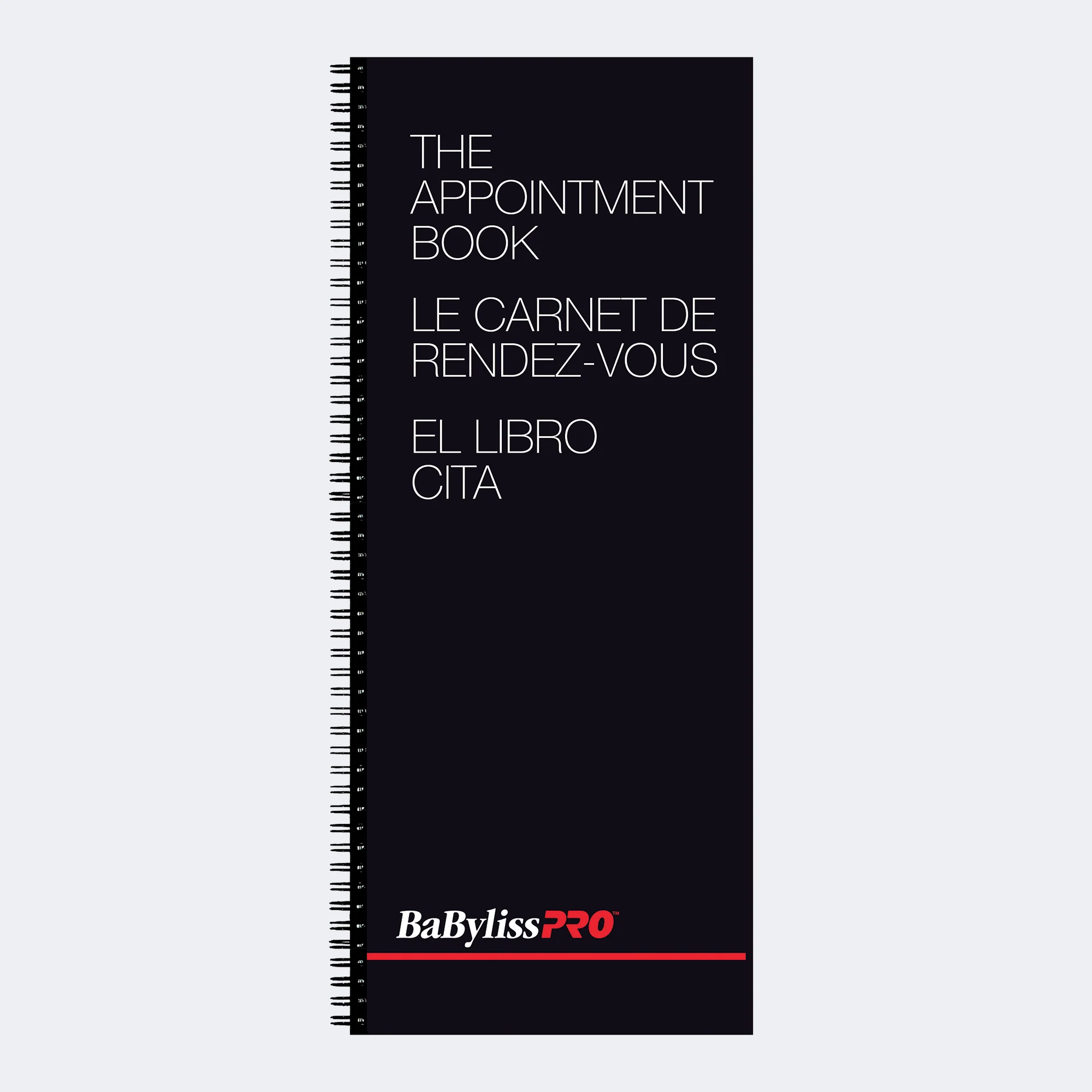 BabylissPro Appointment Book 2 Columns