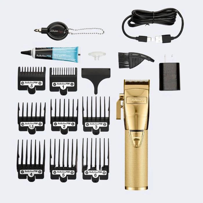 BabylissPro GoldFX+ All-Metal Lithium Clipper - Image 6