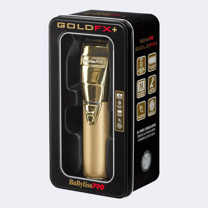 BabylissPro GoldFX+ All-Metal Lithium Clipper - Image 7