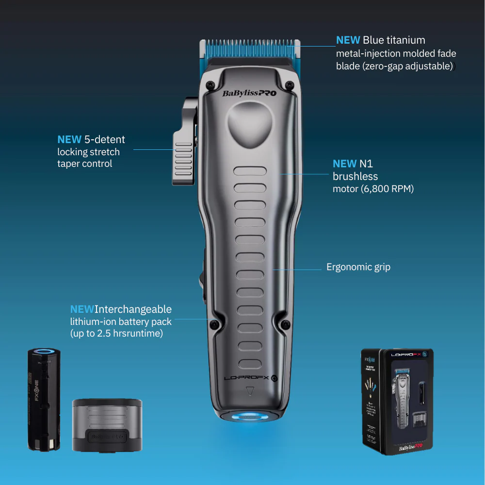 BaBylissPro LOPROFX FXONE High Performance Clipper - Image 3