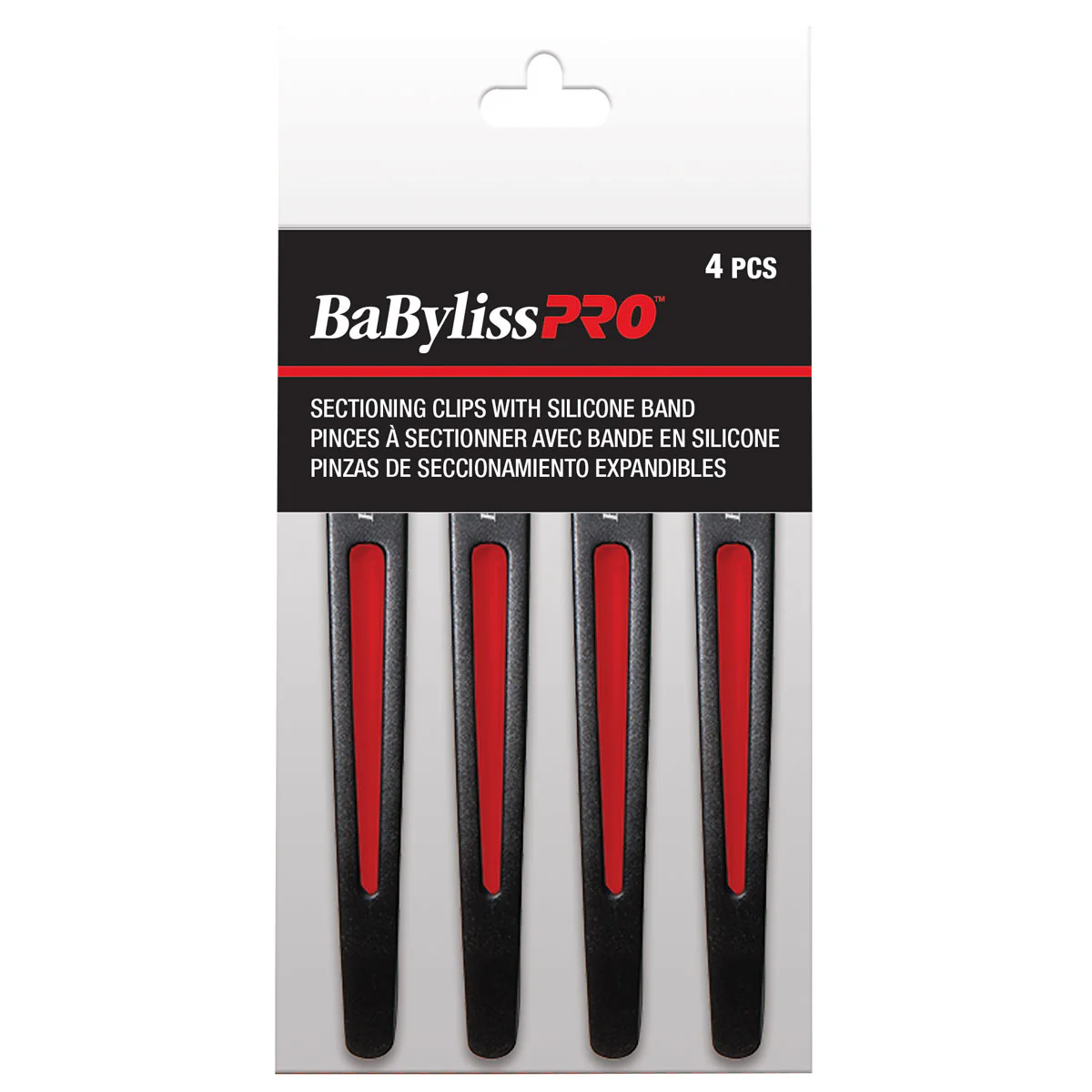 BabylissPro Sectioning Clips (4 pack) - Image 2