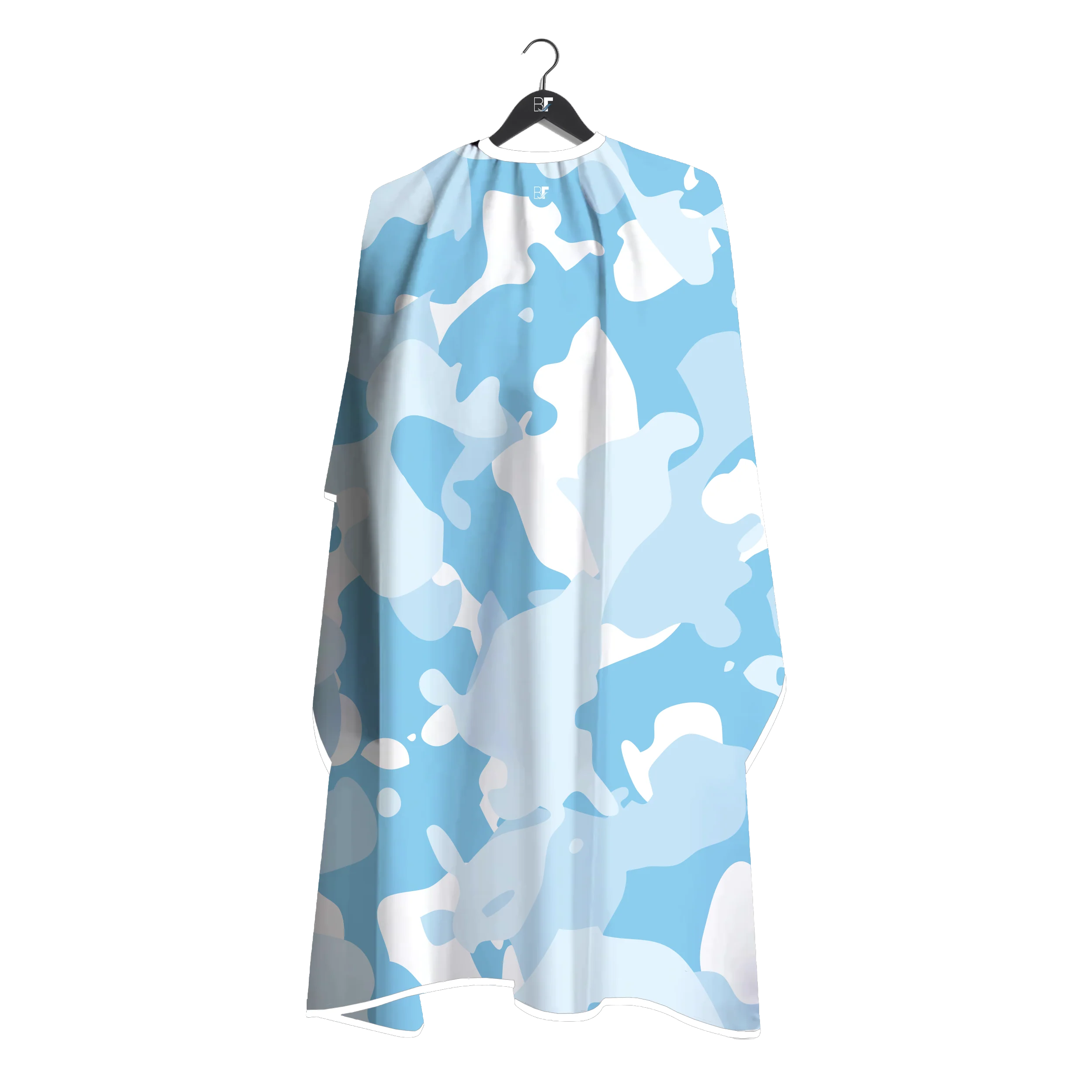Barber Flow Camo Cape - Baby Blue