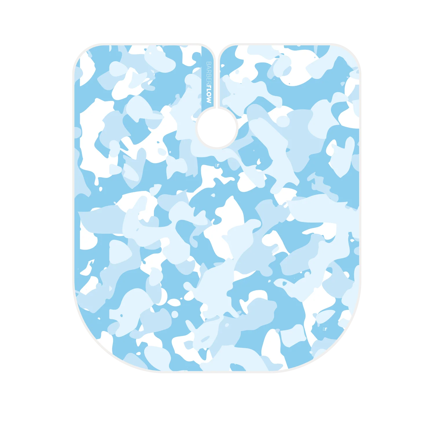 Barber Flow Camo Cape - Baby Blue - Image 2