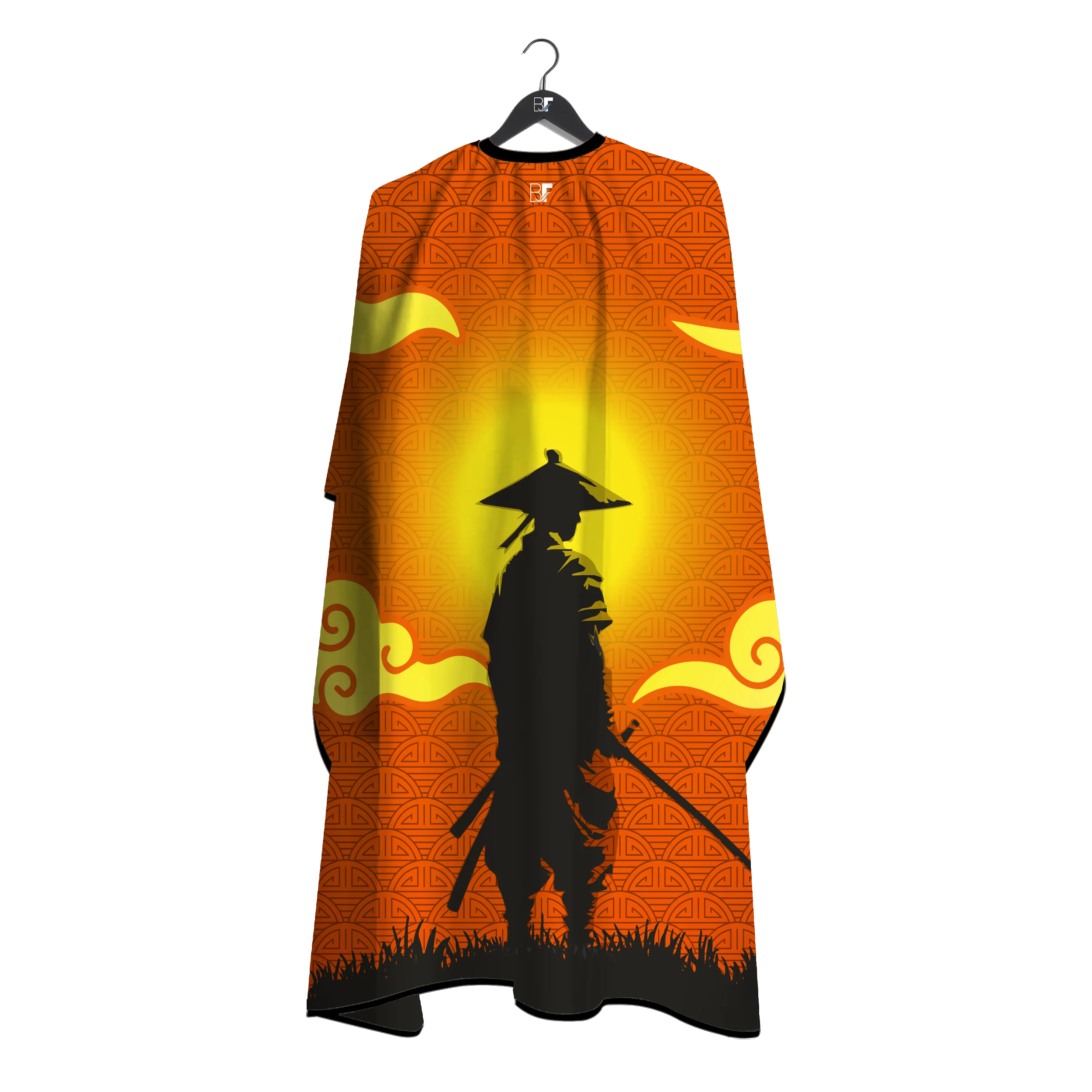 Barber Flow Samurai Sunrise Cape