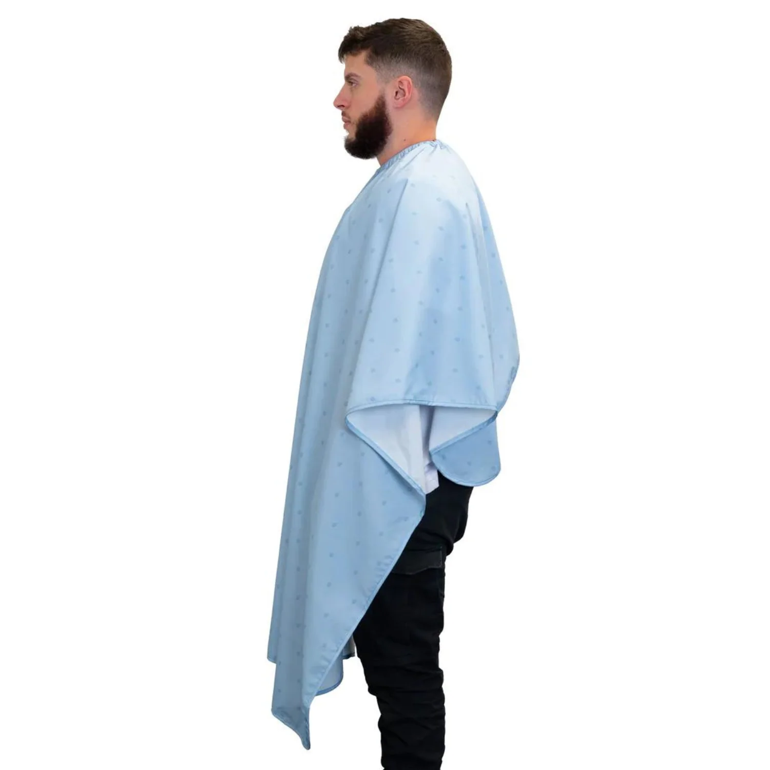 Barber Strong The Barber Shield Cape - Arctic Blue - Image 2