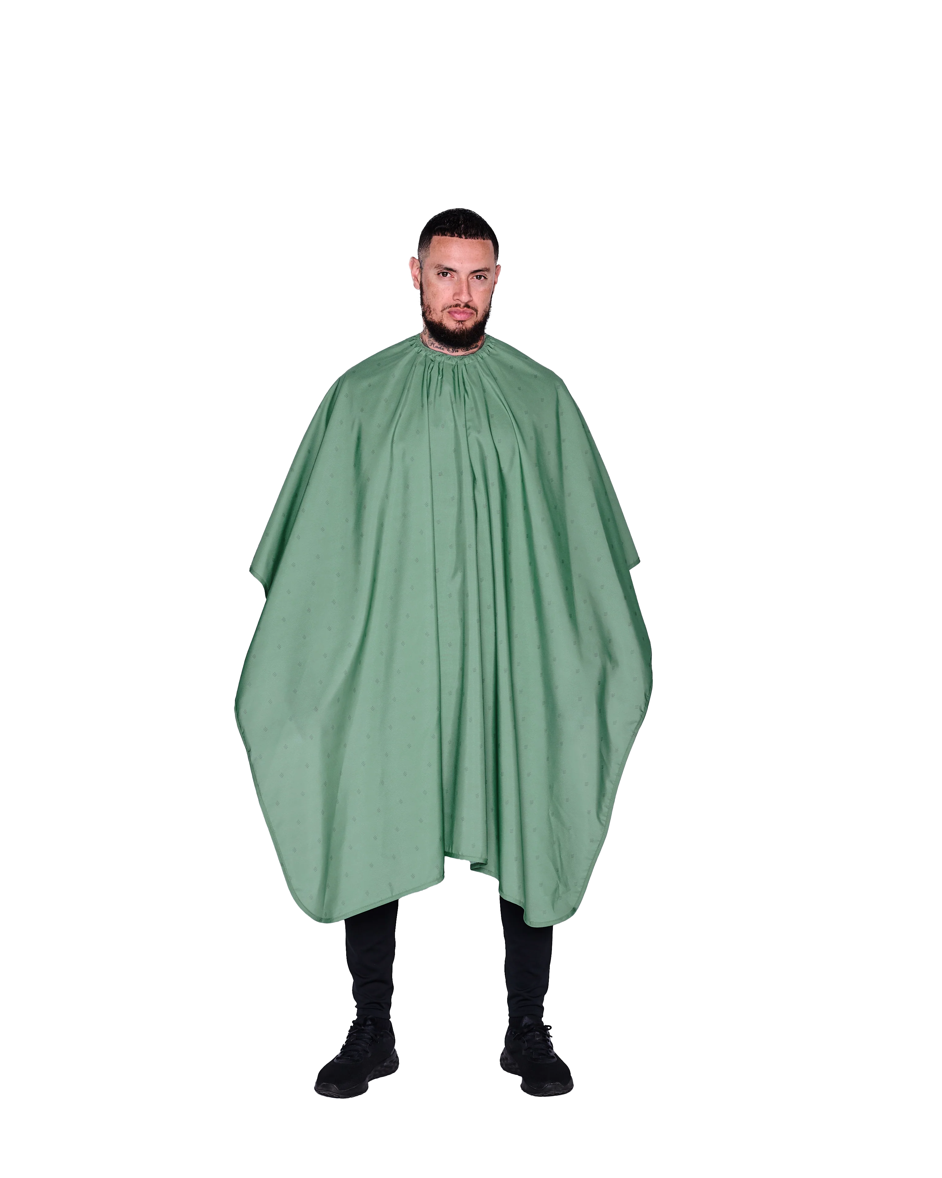 Barber Strong The Barber Shield Cape - Army Green