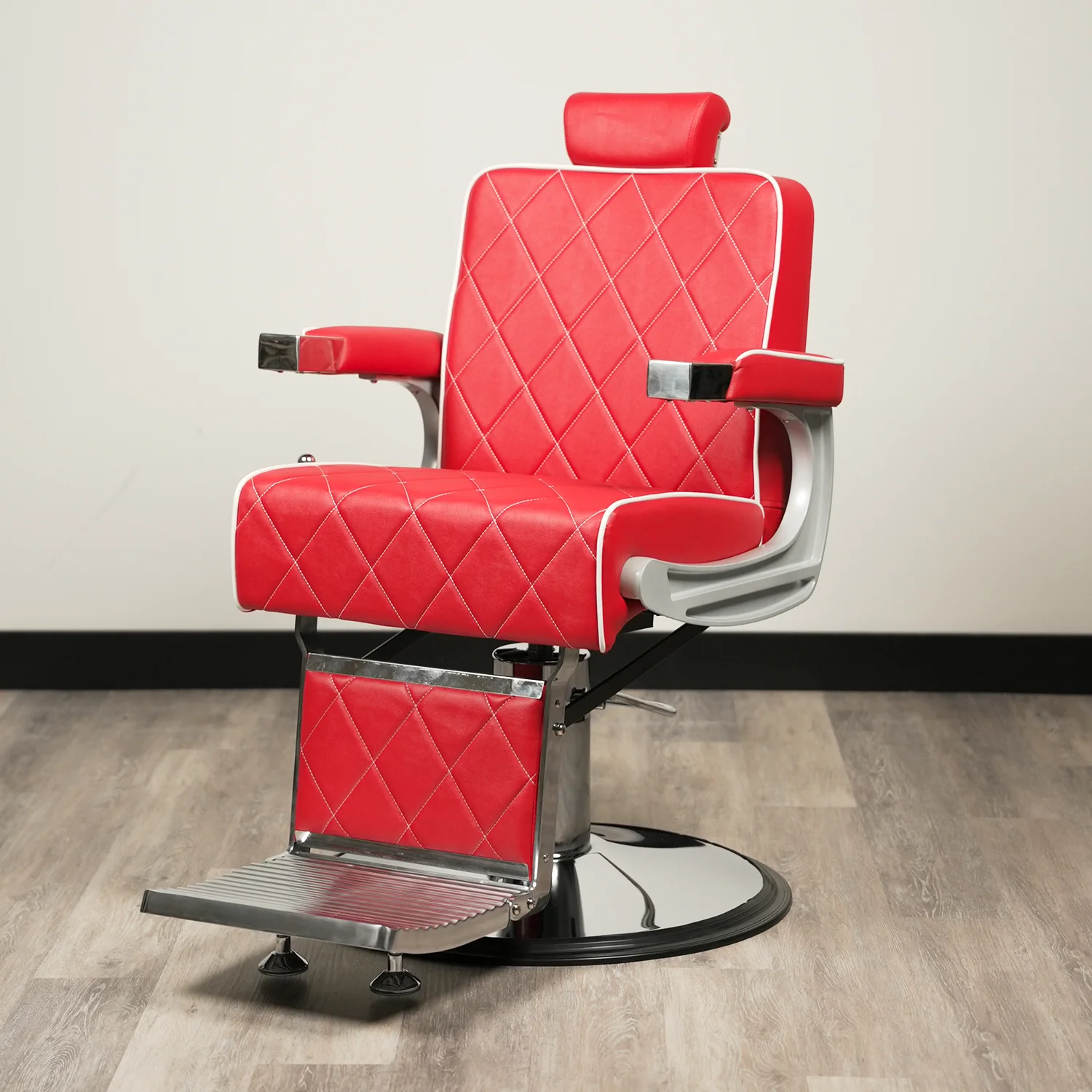 Belfast Barber Chair Red - Image 3