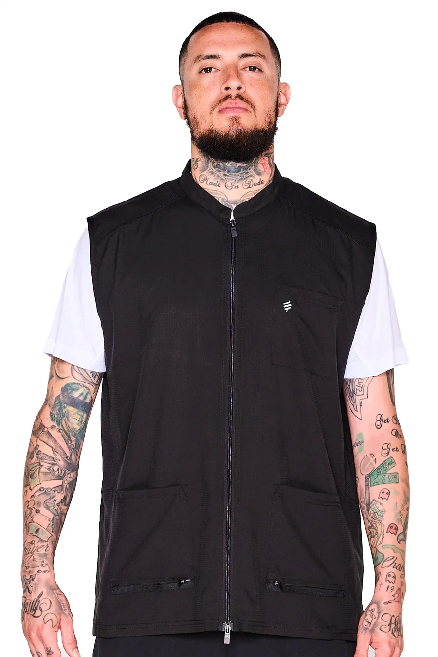 Barber Strong The Barber Vest - Black