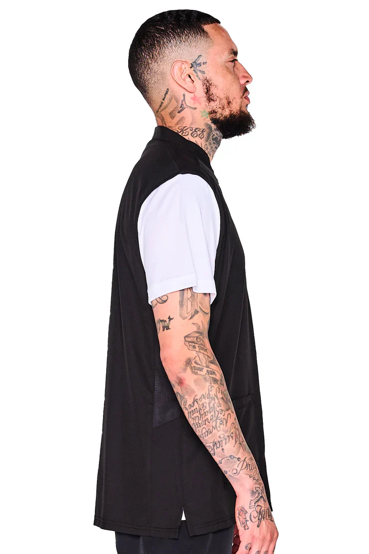 Barber Strong The Barber Vest - Black - Image 2