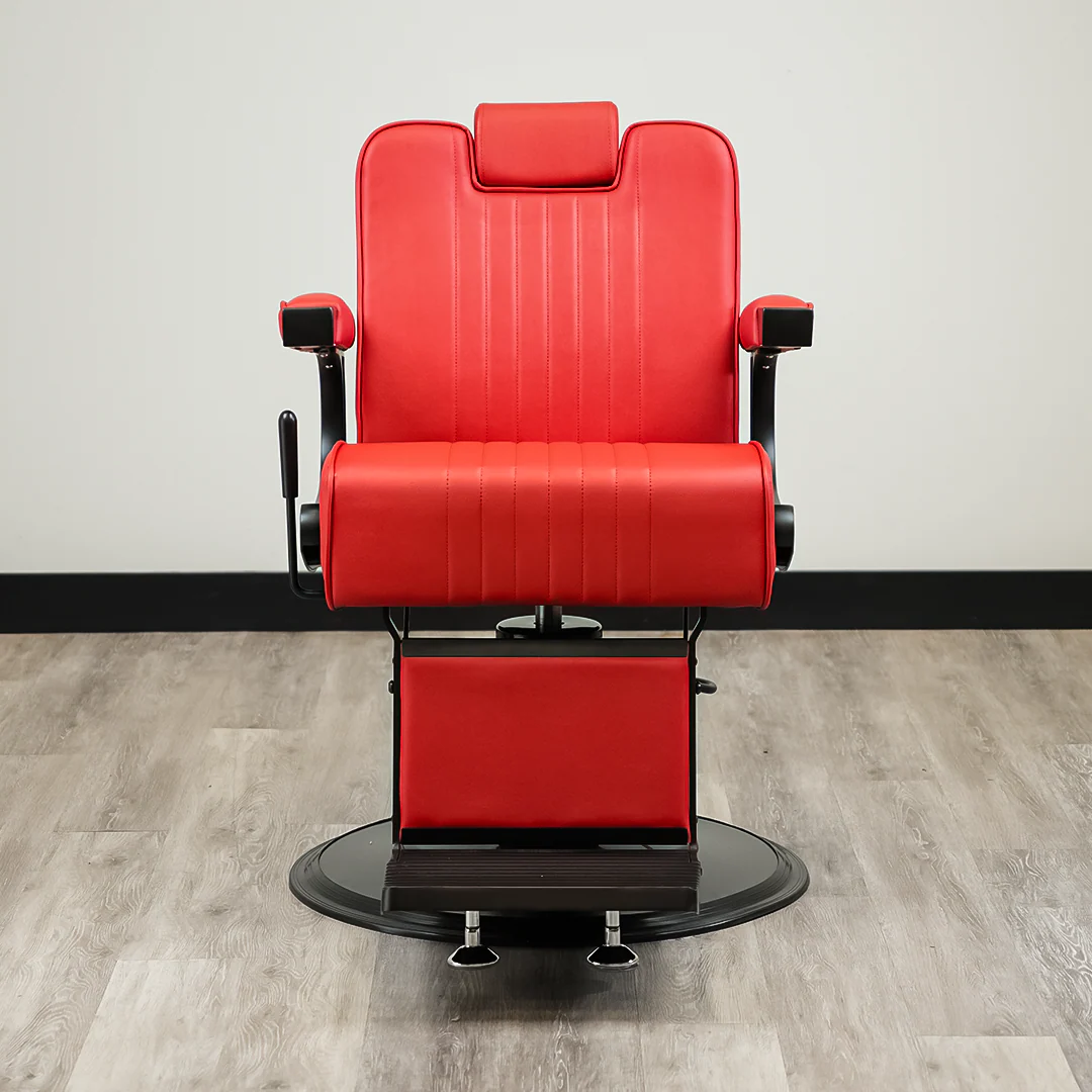 Cedrus Barber Chair - Red - Image 3