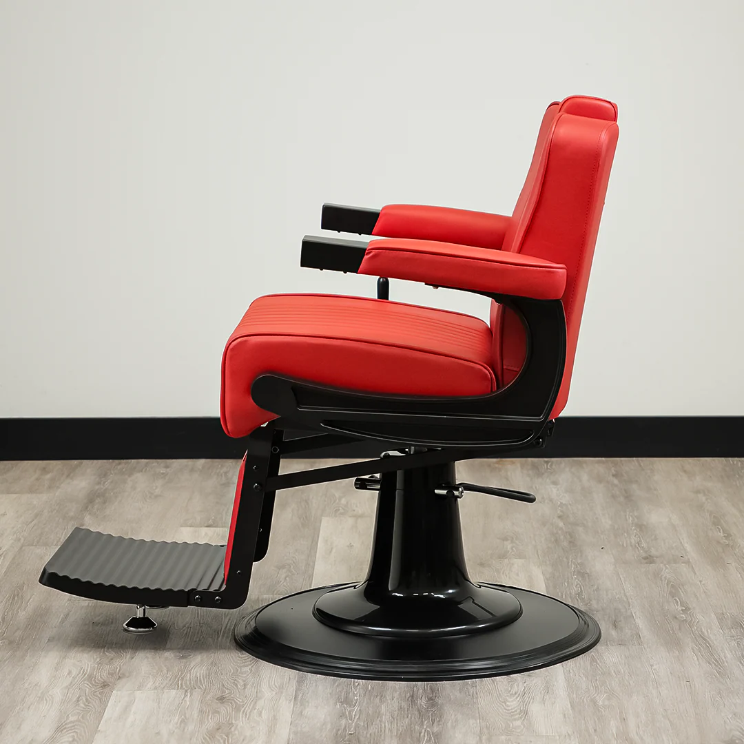 Cedrus Barber Chair - Red - Image 4