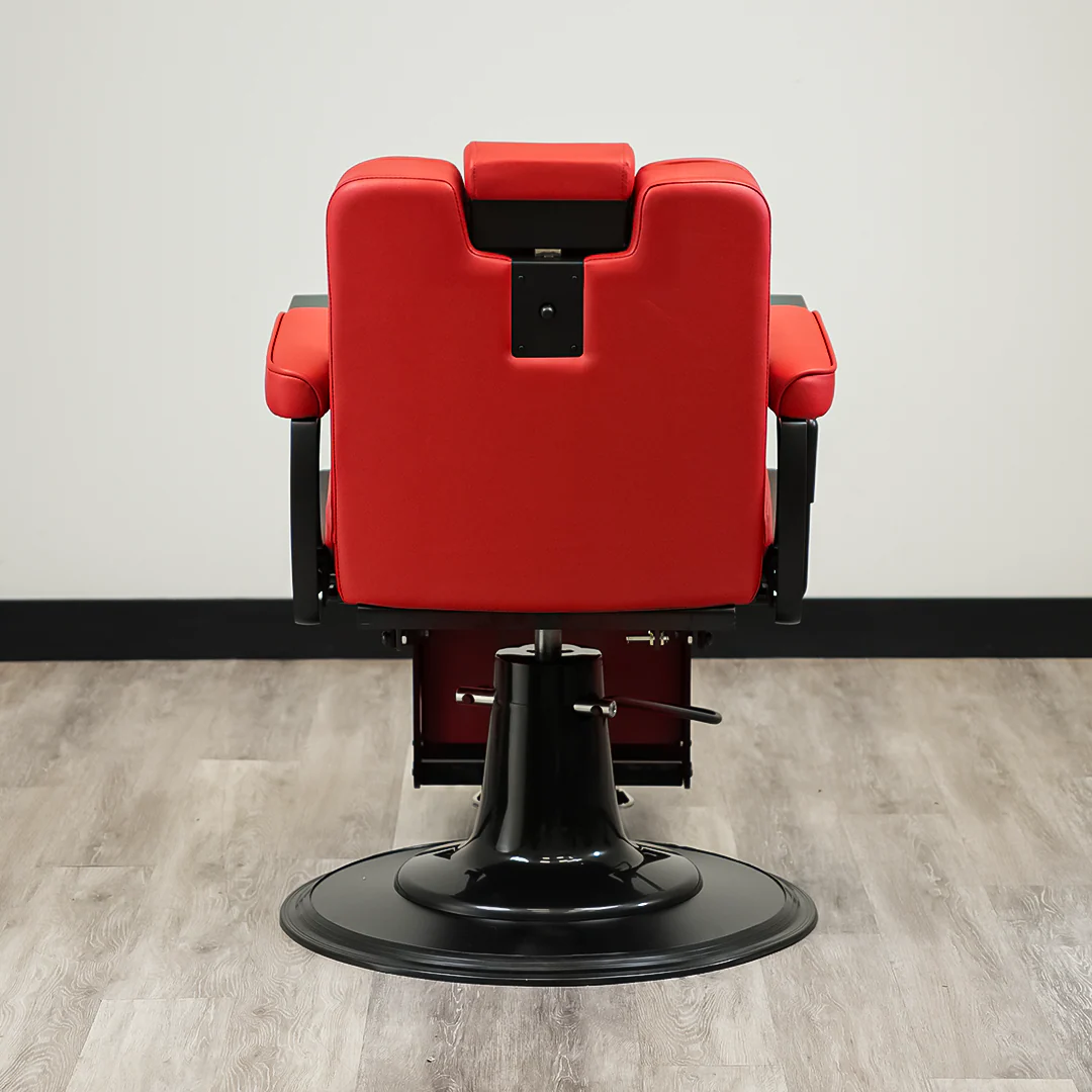 Cedrus Barber Chair - Red - Image 5