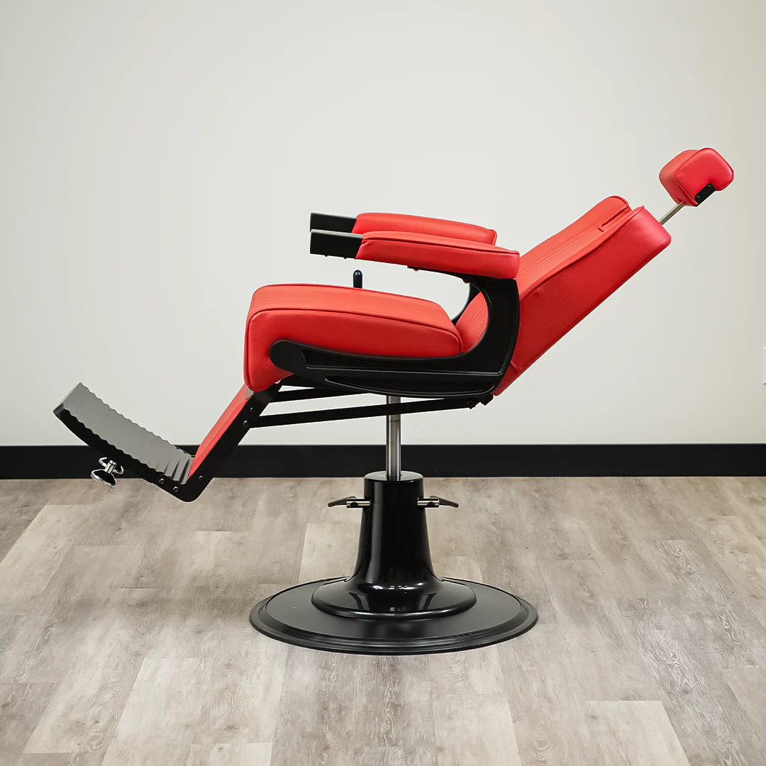 Cedrus Barber Chair - Red - Image 8