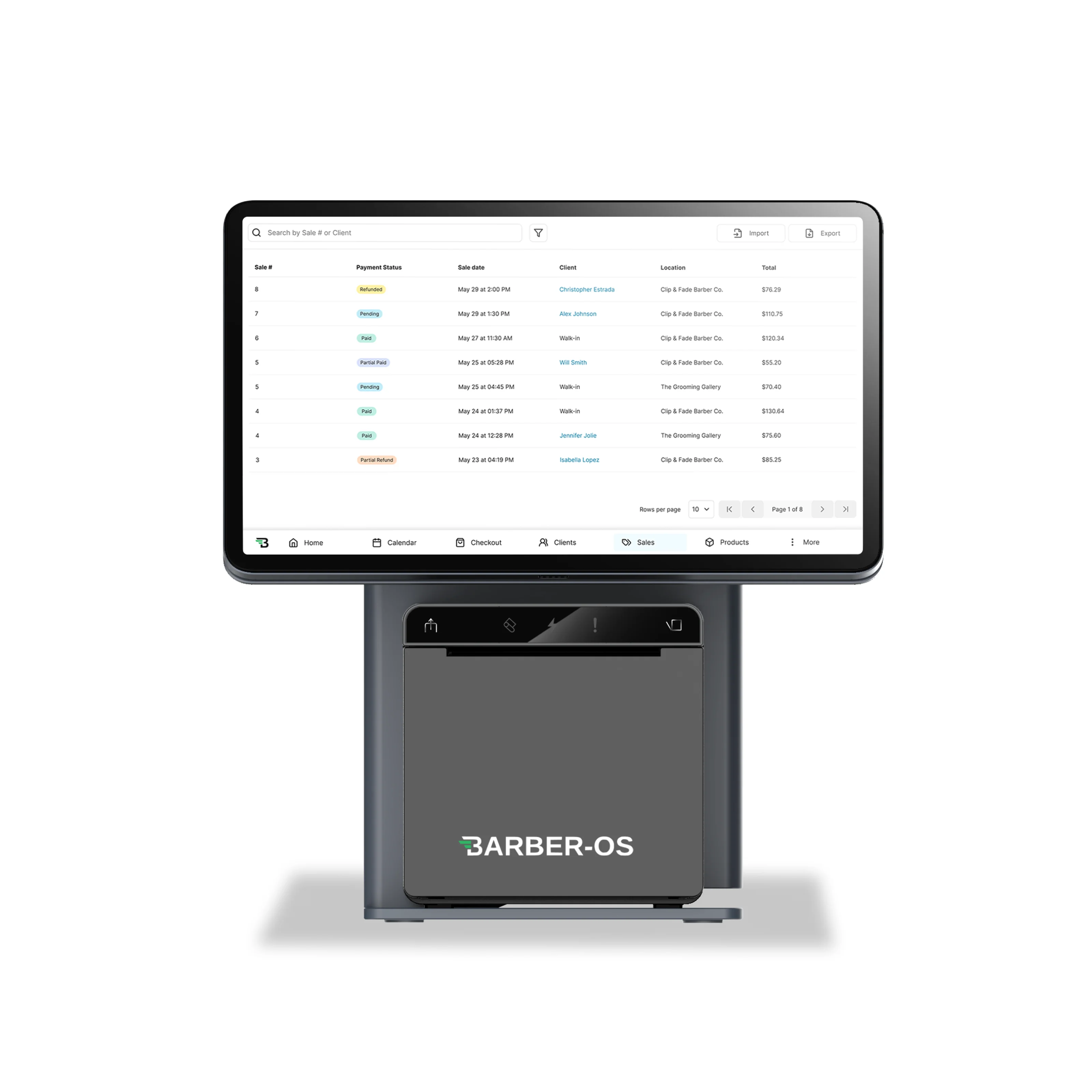 Barber-OS Countertop Tablet Kit - Image 2