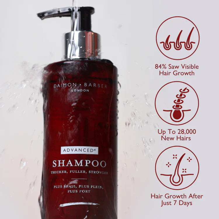 Daimon Barber Advanced+ Shampoo 280ML - Image 2