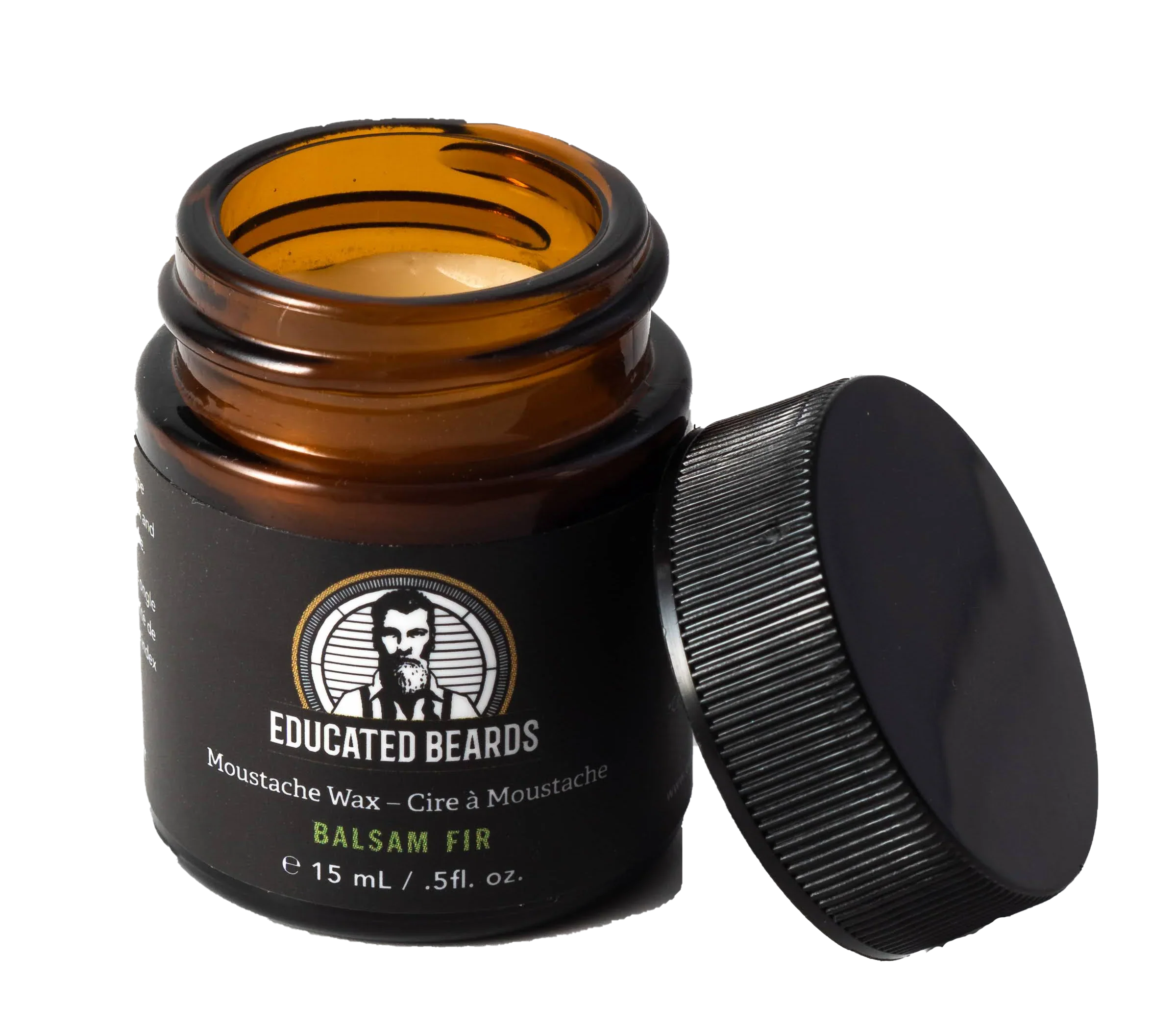 Educated Beards Balsam Fir Moustache Wax 15ml - Image 2