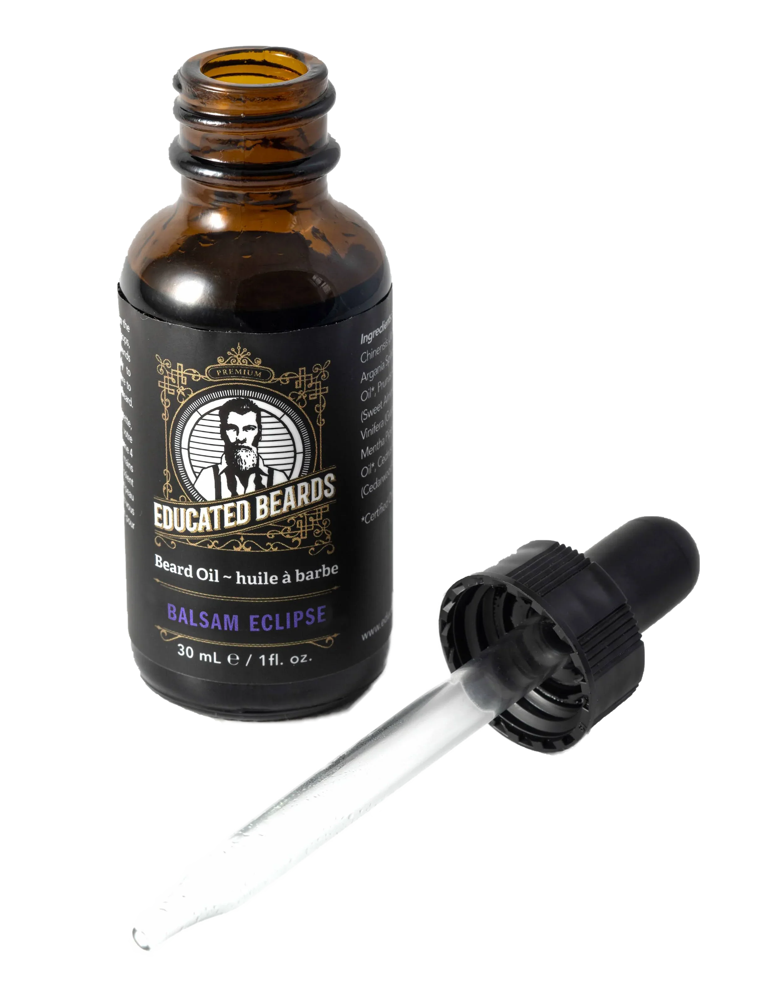 Educated Beards Balsam Eclipse Beard Oil 30ml - Image 2