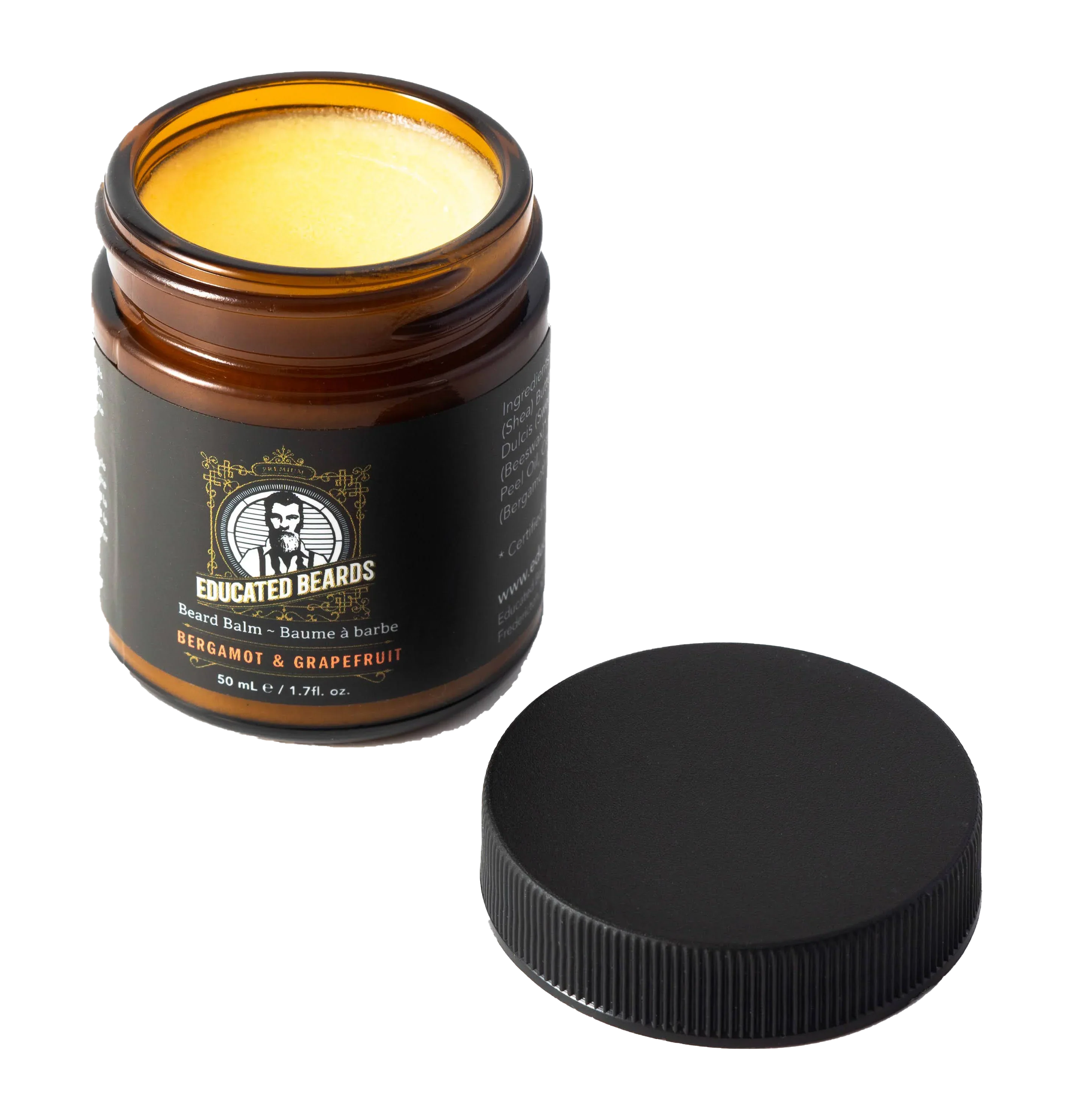 Educated Beards Bergamot Grapefruit Beard Balm 50ml - Image 2