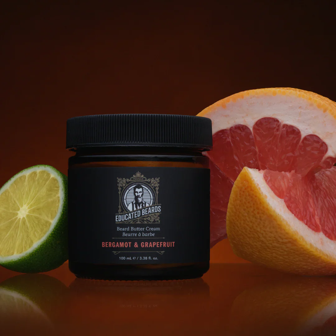 Educated Beards Bergamot Grapefruit Beard Butter Cream 100ml - Image 4