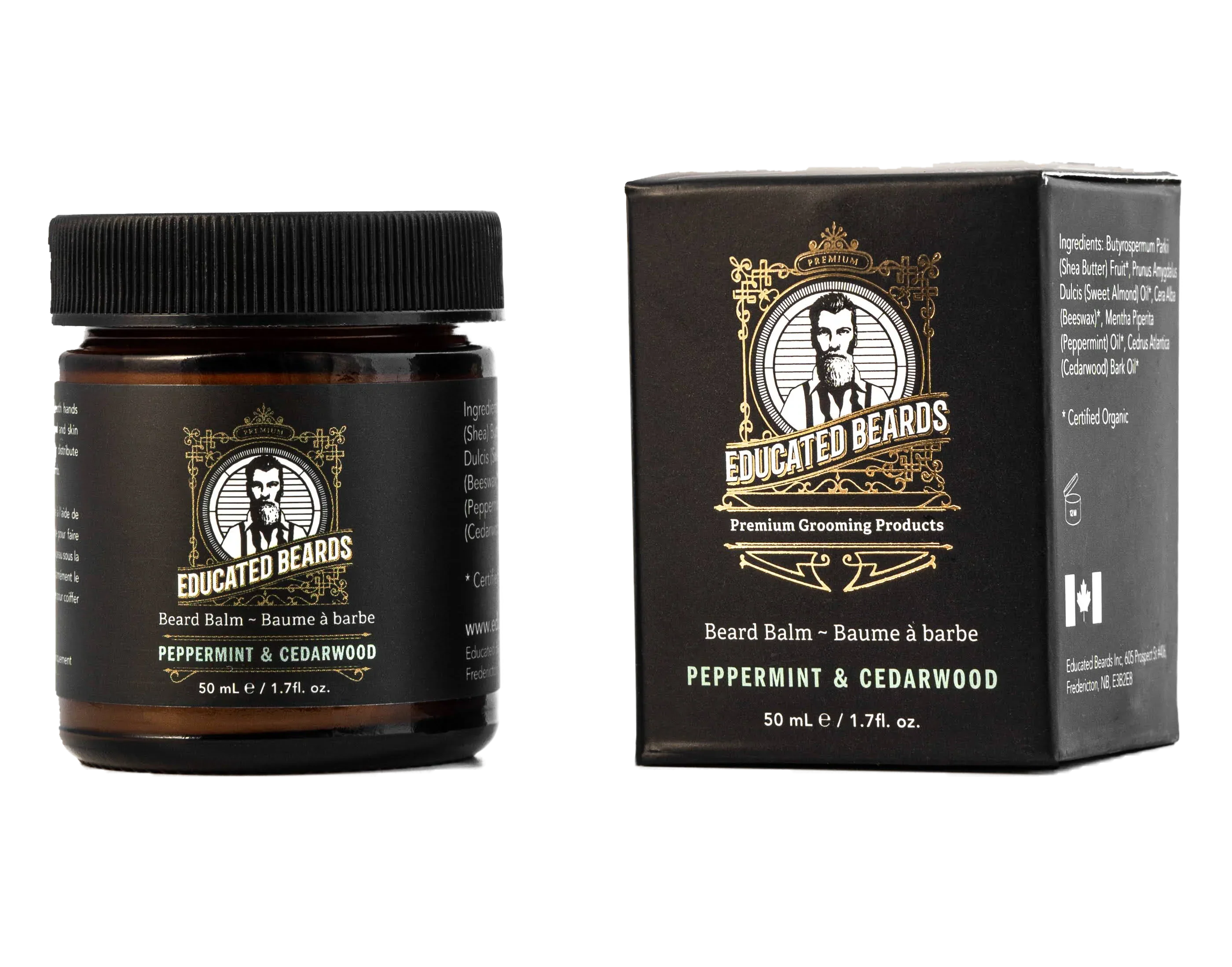 Educated Beards Peppermint Cedarwood Beard Balm 50ml