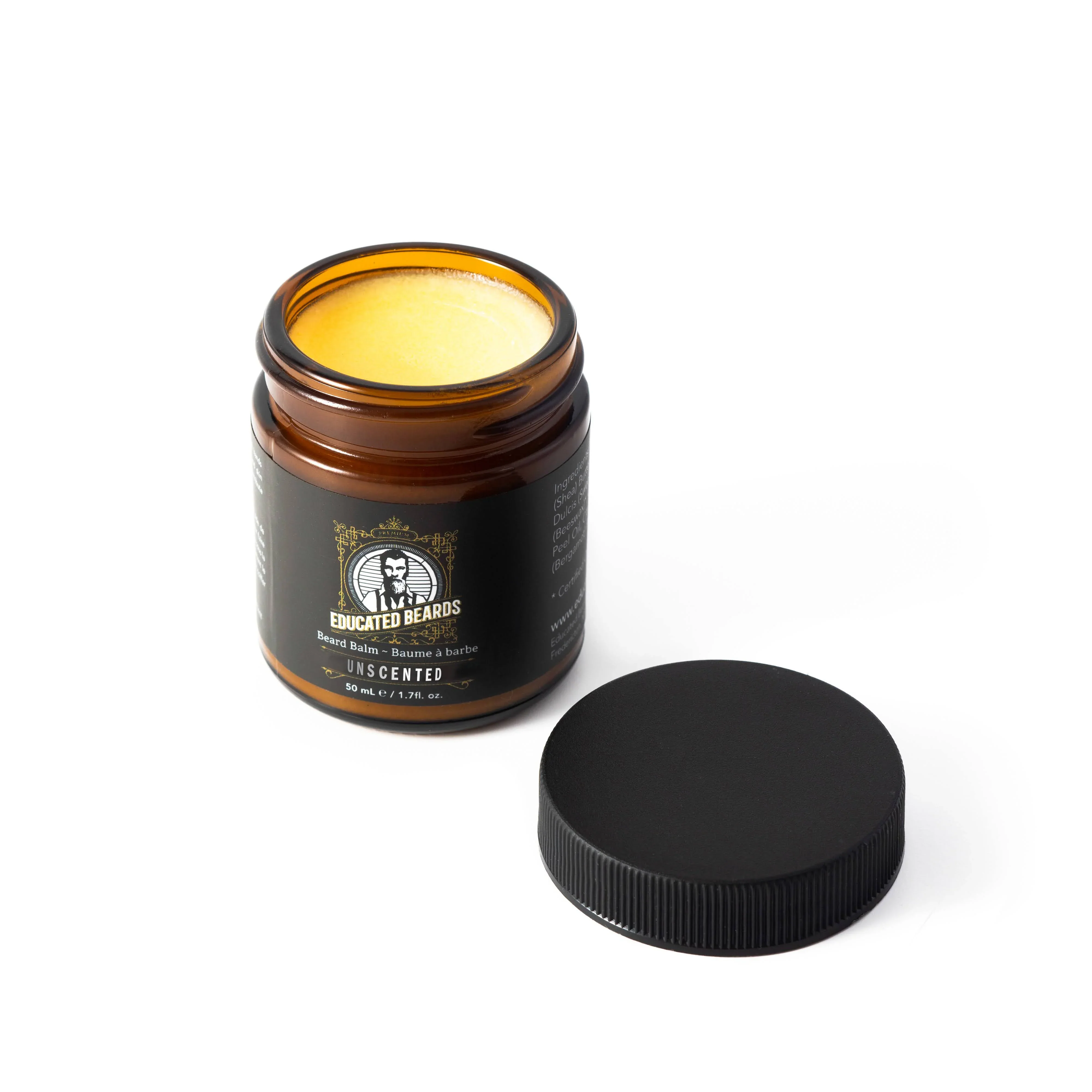 Educated Beards Unscented Beard Balm 50ml - Image 2