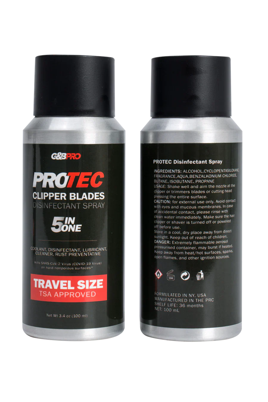 G&B Pro PROTEC Clipper Spray 100ml - Image 3