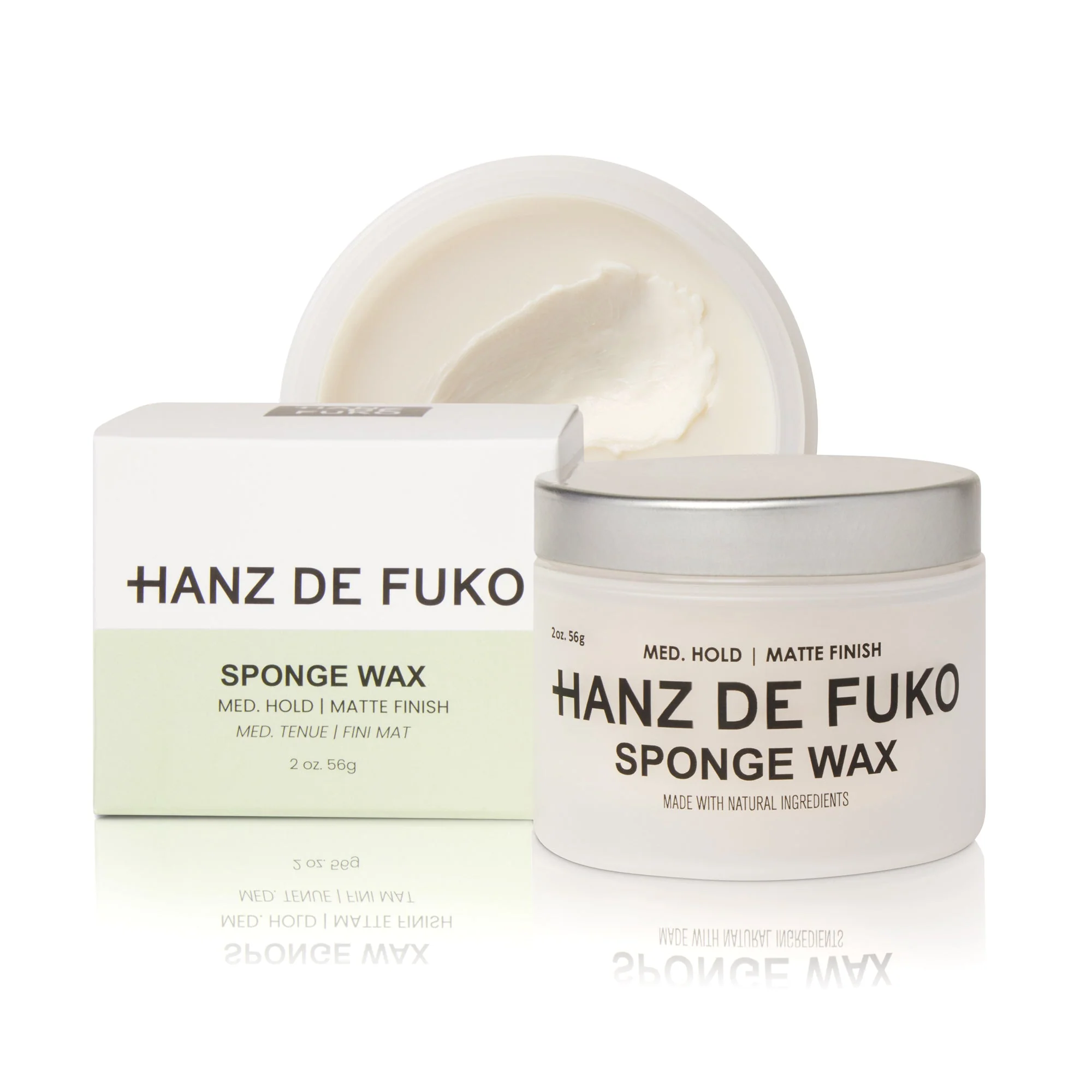 Hanz De Fuko Sponge Wax 2oz - Image 3