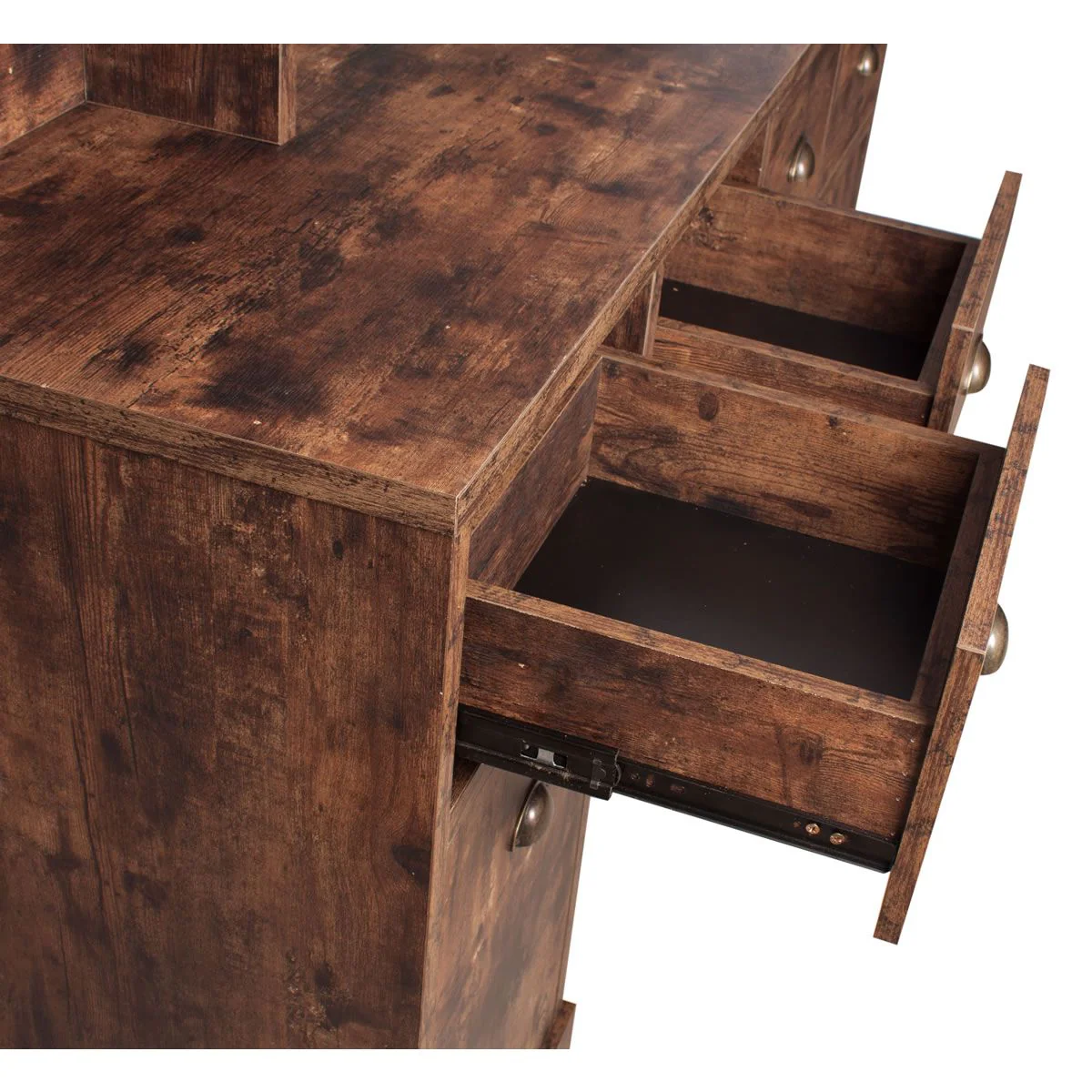 Ideal Dark Oak Elite Barber Station - Image 3
