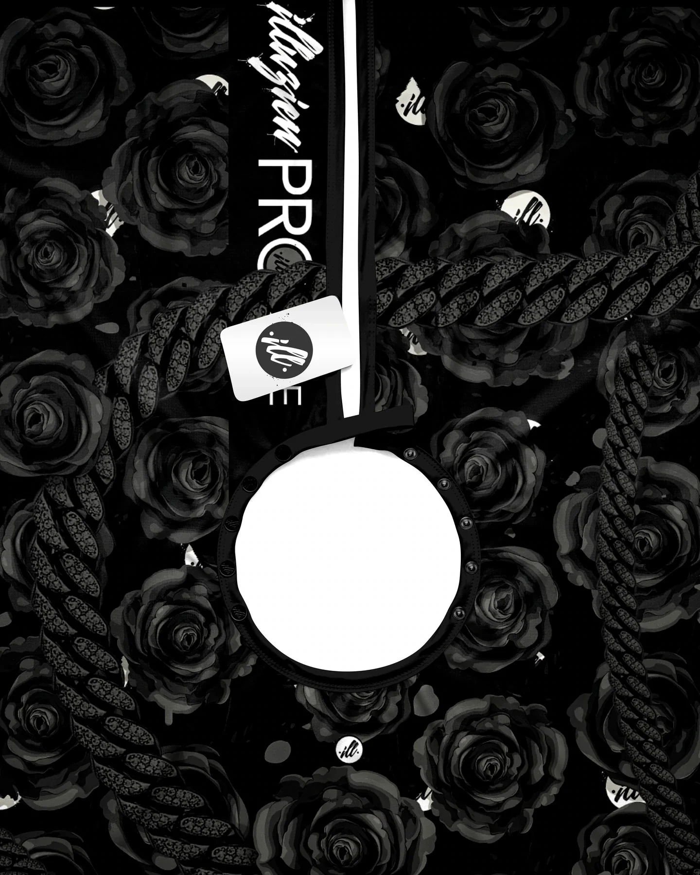 illuzien Black Dead Roses Pro Cape - Image 3