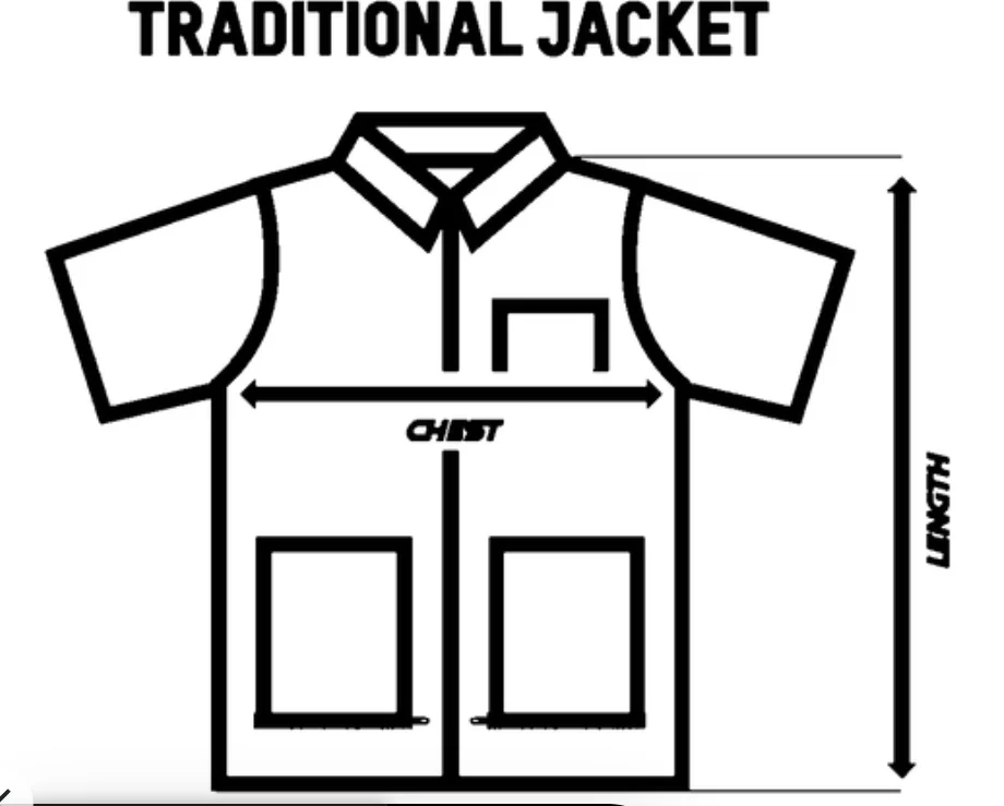 illuzien Black Traditional Barber Jacket - Image 3