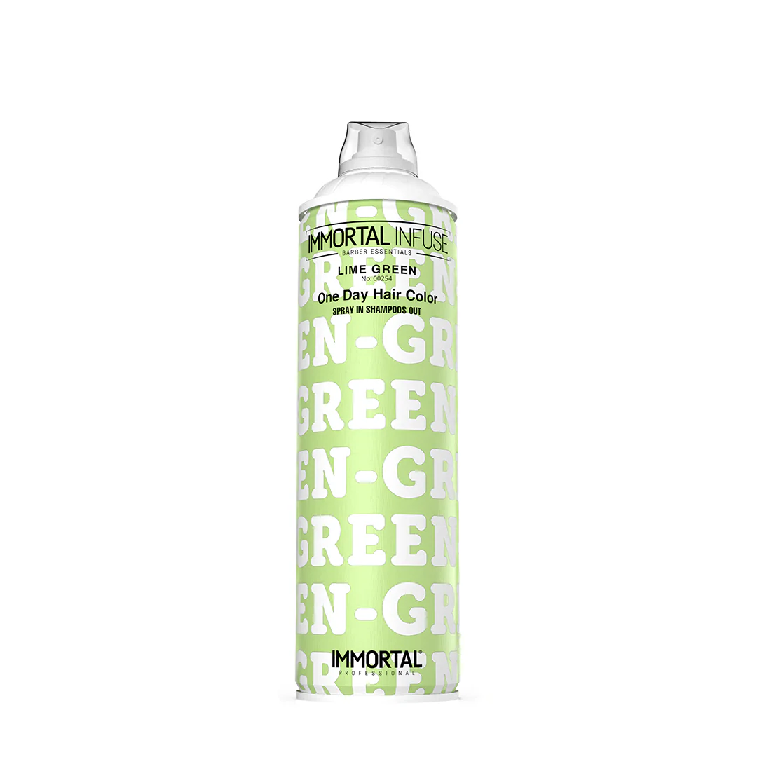 Immortal Infuse One Day Hair Color Spray Lime Green 200ML