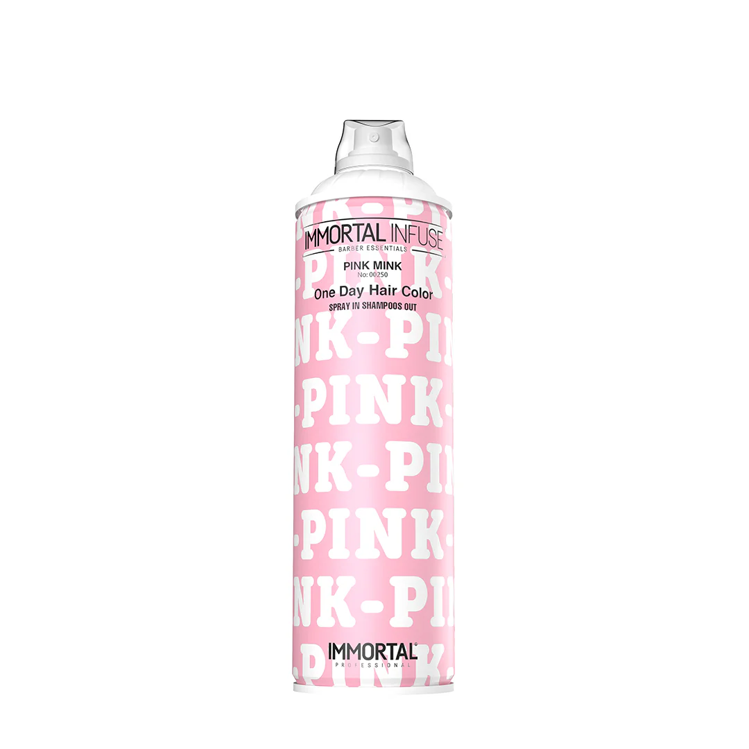 Immortal Infuse One Day Hair Color Spray Pink Mink 200ML