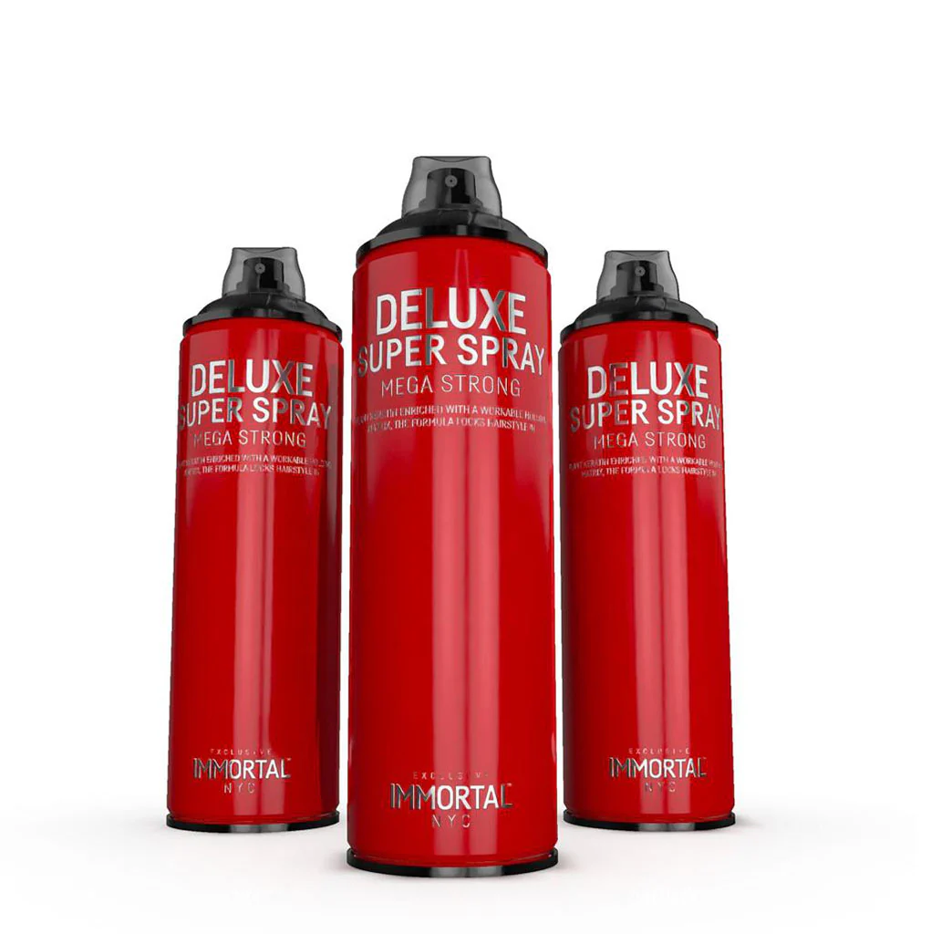 Immortal NYC Deluxe Mega Strong Super Spray 500ML - Image 2