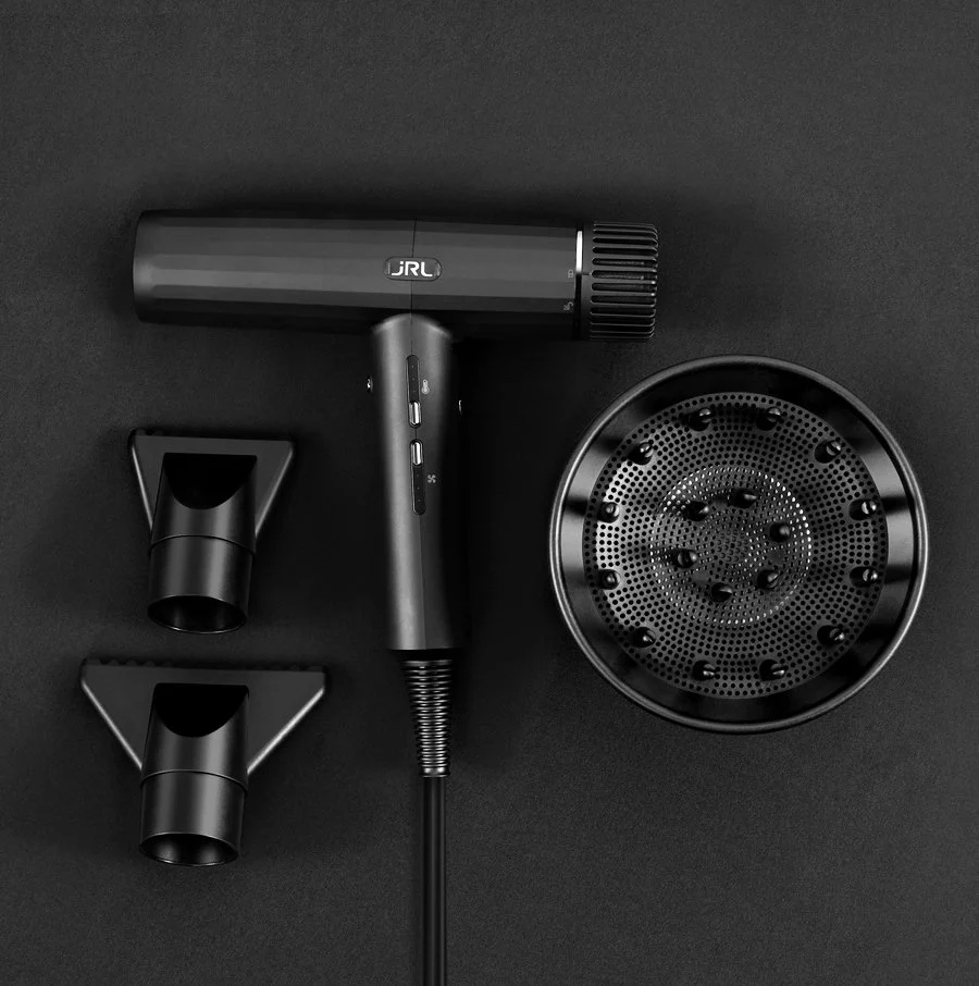 JRL Forte Pro Dryer with Free Round Brushes - Image 3