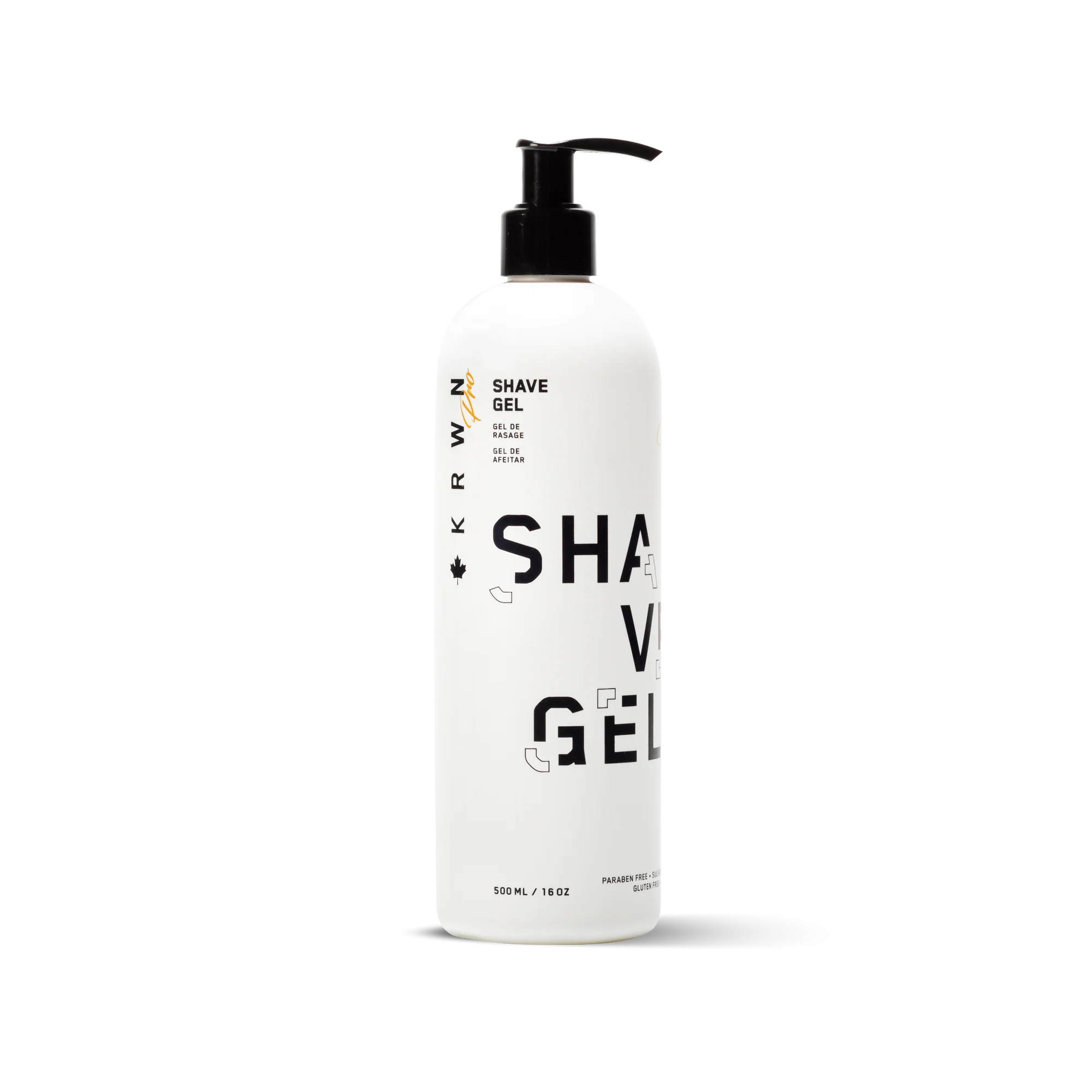 KRWN Shaving Gel 500ml - Image 2