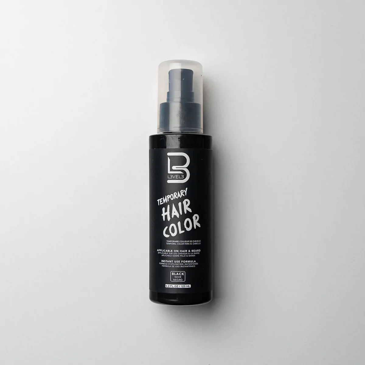 LV3 Temporary Beard Color - Black 125 ml
