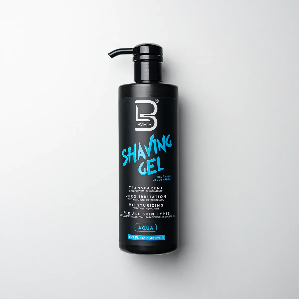 LV3 Transparent Shaving Gel 500 ml - Image 2