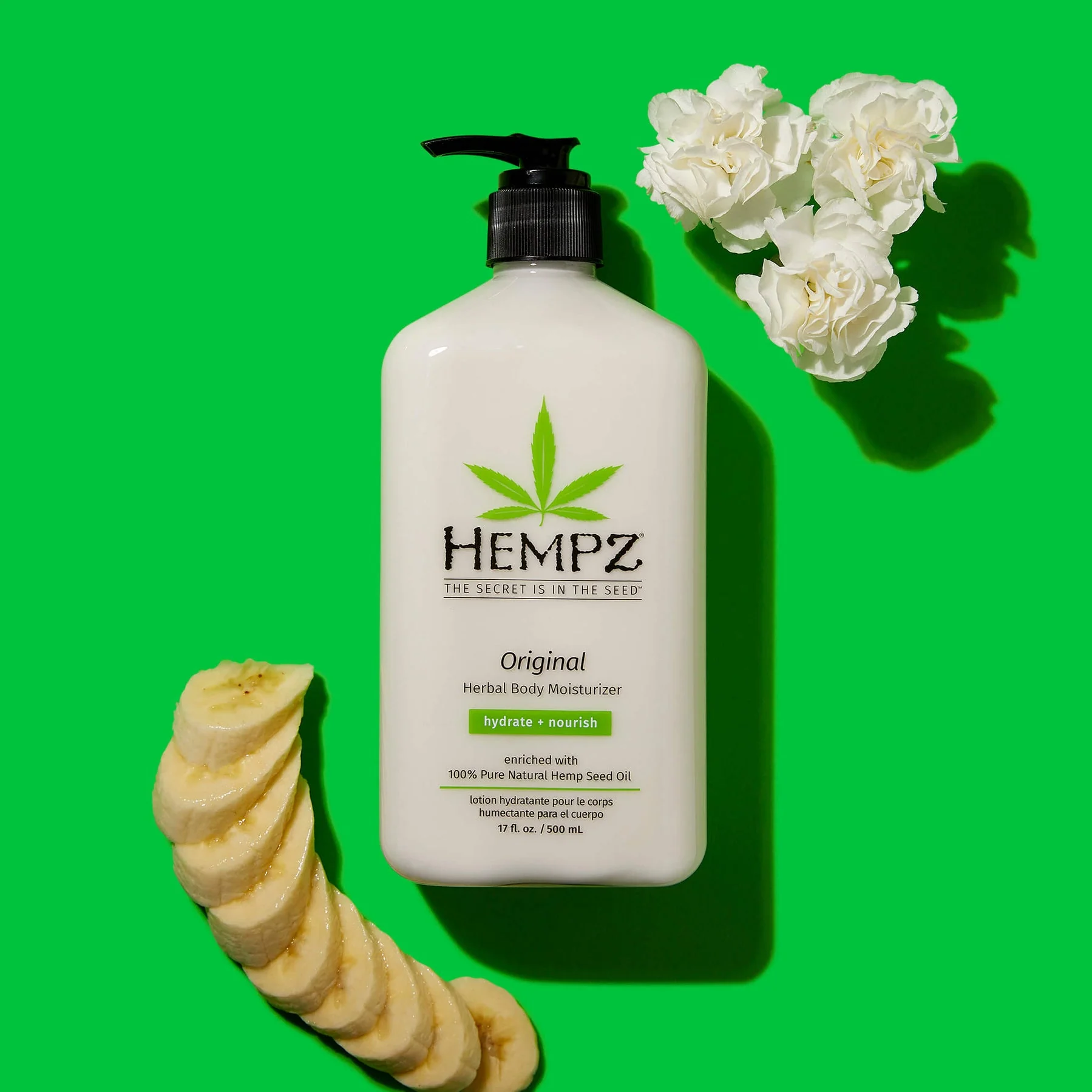 Hempz Original Herbal Body Moisturizer 17 OZ. - Image 2
