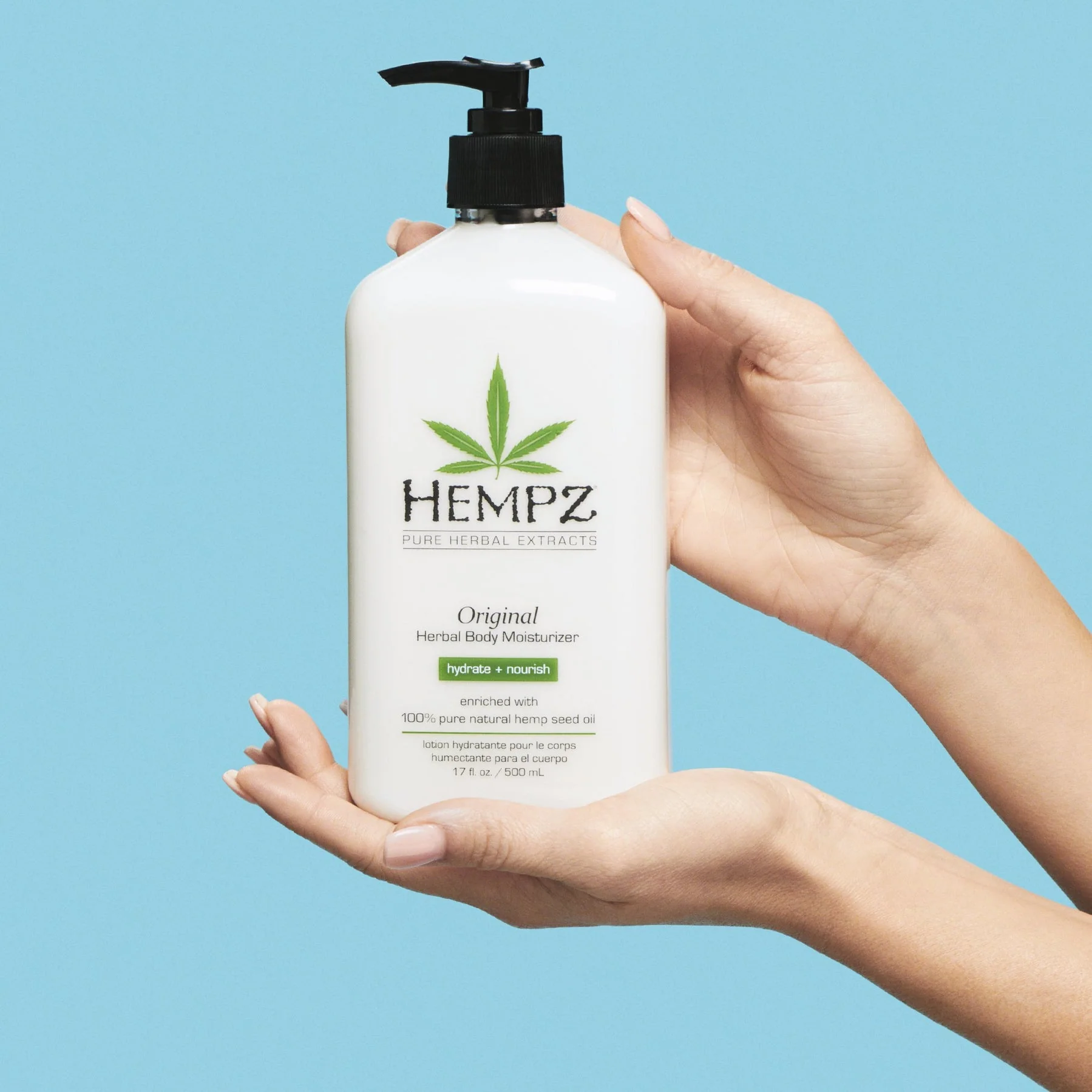Hempz Original Herbal Body Moisturizer 17 OZ. - Image 4