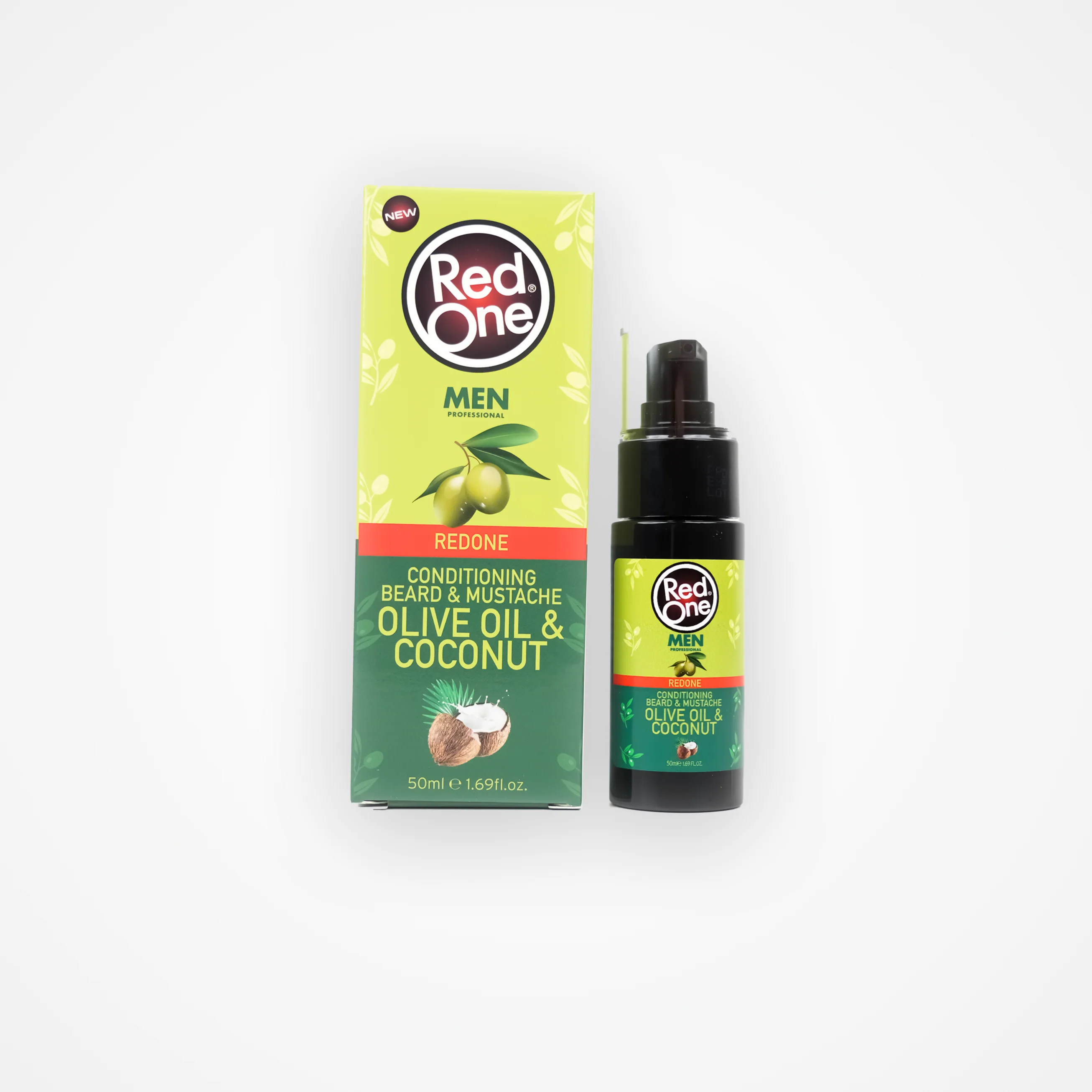 RedOne Beard & Mustache Olive Oil Coconut 50ML
