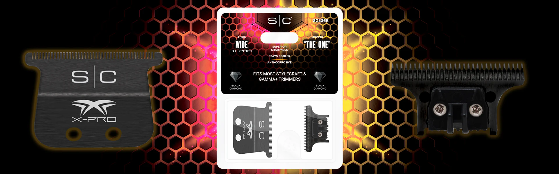 S|C Fixed Black Diamond X-Pro Wide Blade with Black Diamond “The One” Cutter - Image 8