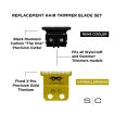 S|C Gold X-Pro Precision Trimmer Blade & The One Precision DLC Cutting Blade - Image 2